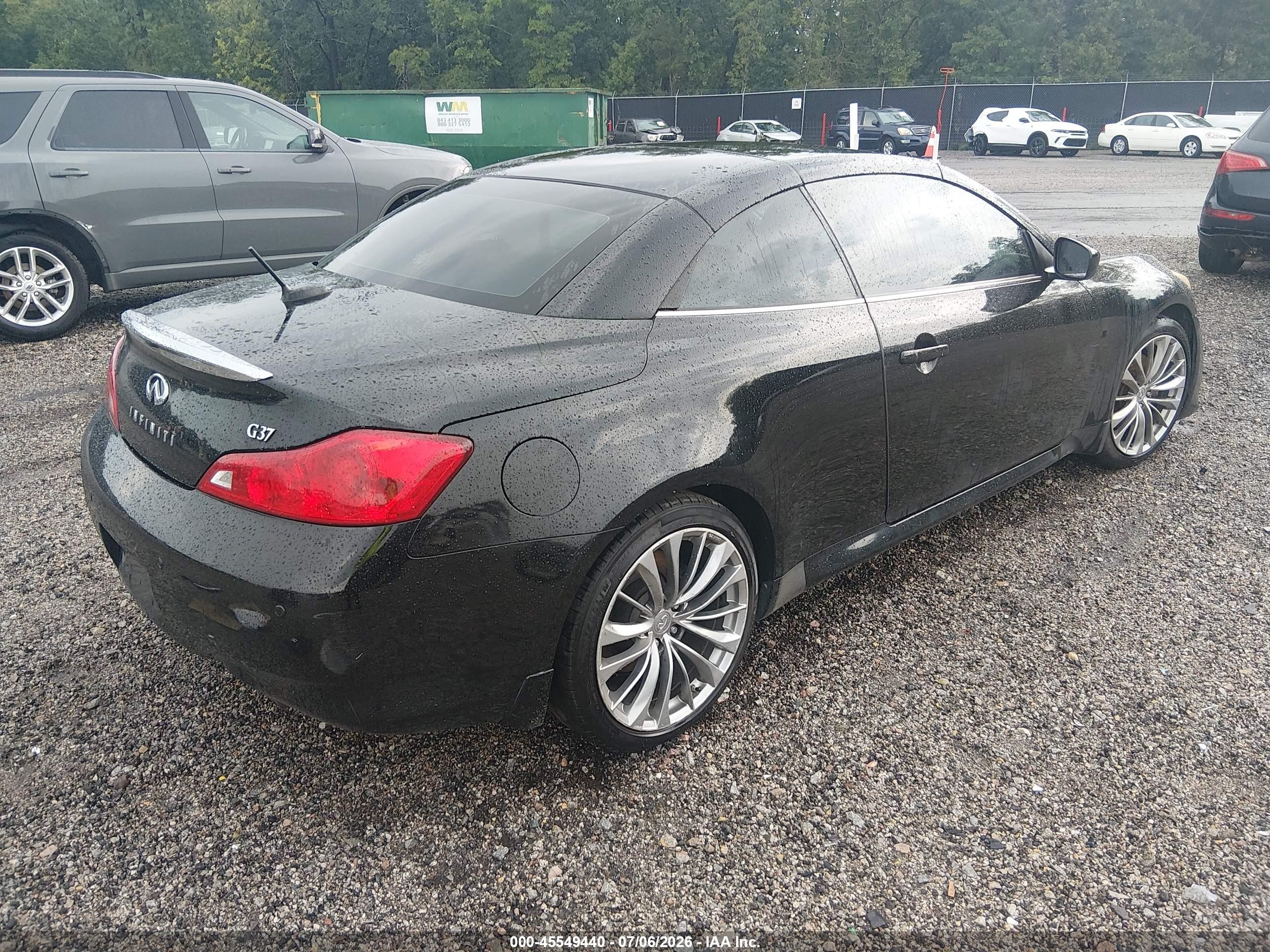 2011 Infiniti G37   Black vin: JN1CV6FE1BM954243
