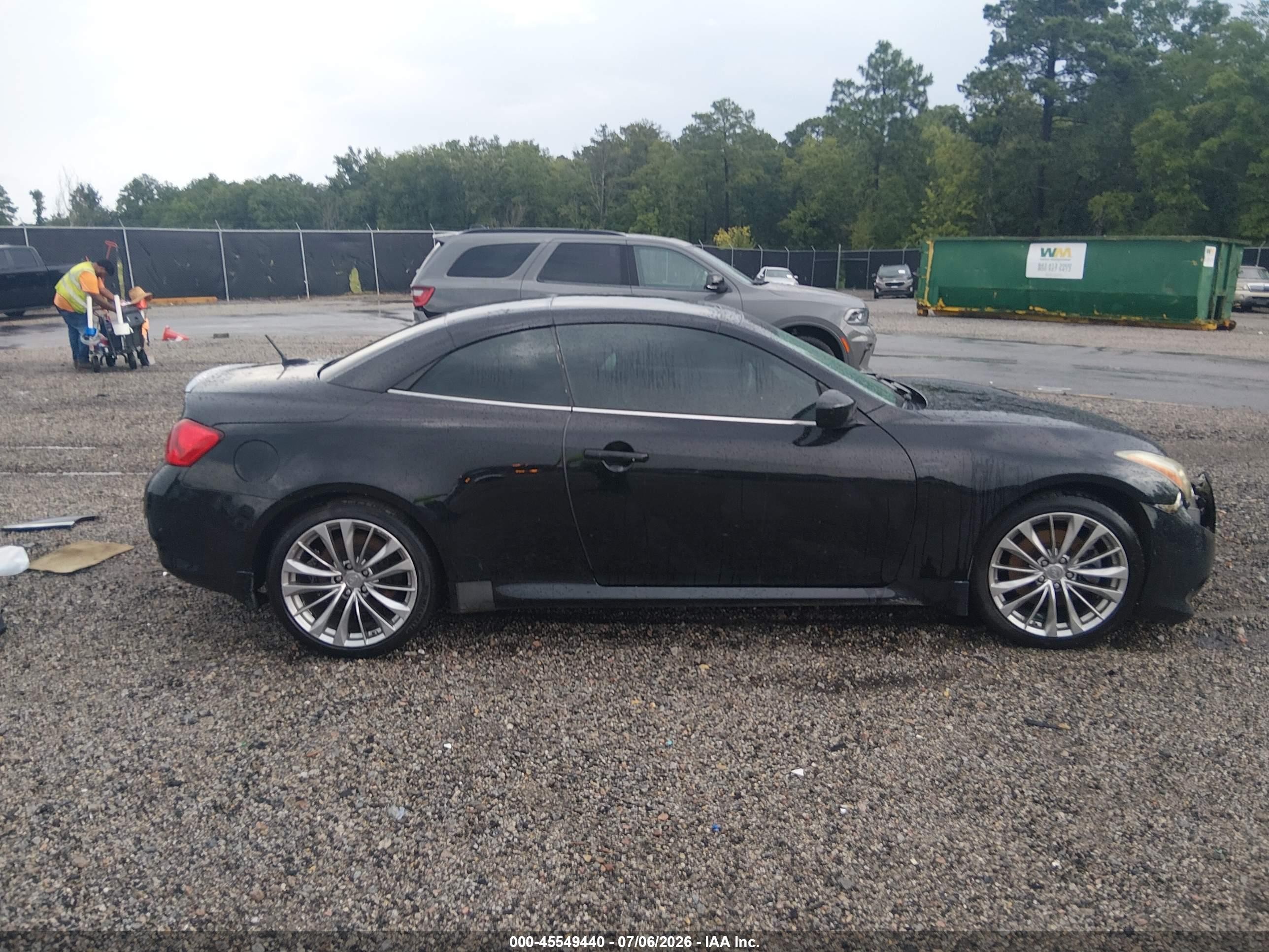 2011 Infiniti G37   Black vin: JN1CV6FE1BM954243