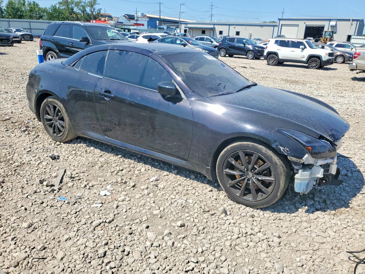 2012 Infiniti G37 Convertible Base Black vin: JN1CV6FE1CM201703
