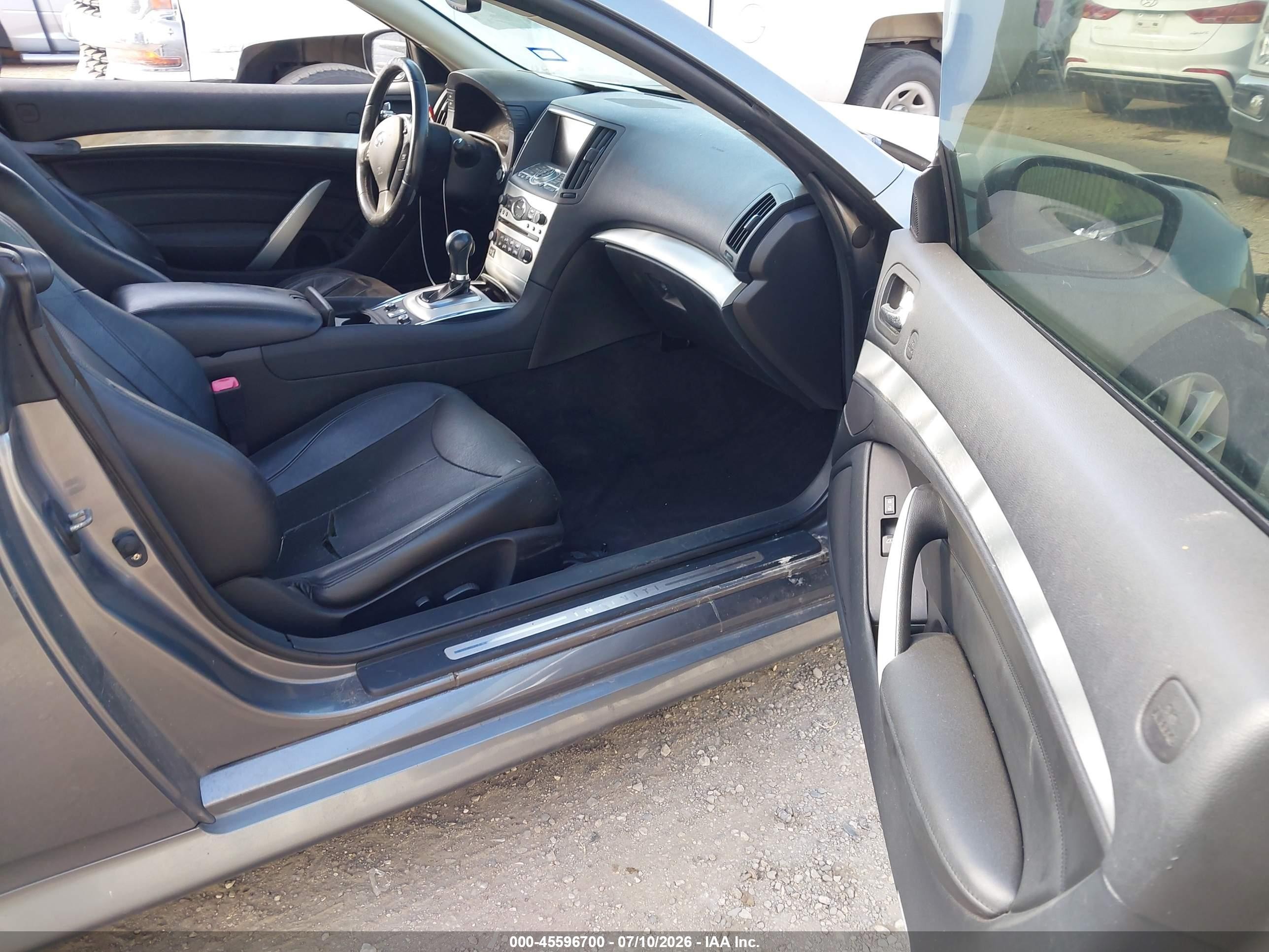 2013 Infiniti G37   Gray vin: JN1CV6FE1DM771041