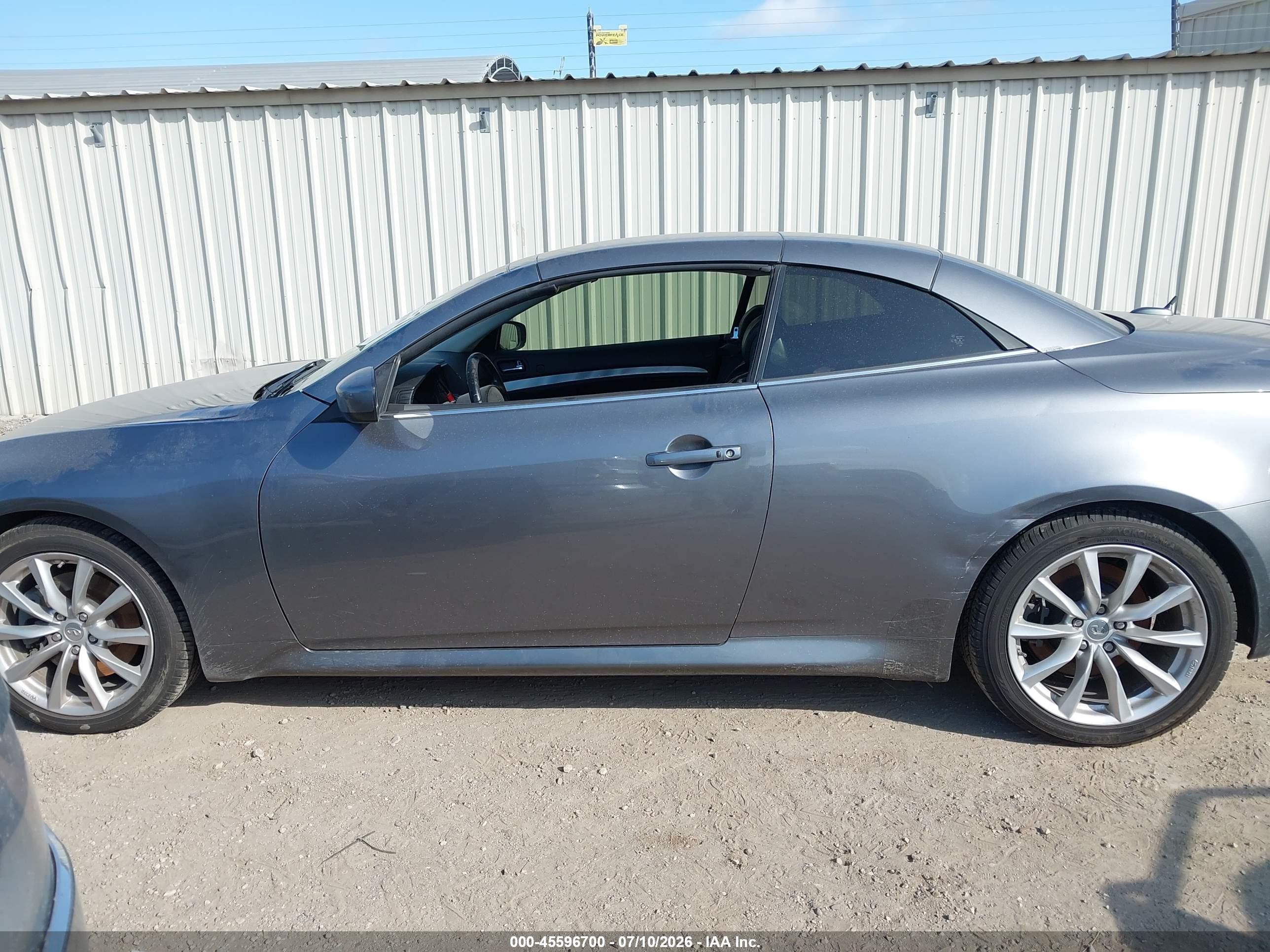 2013 Infiniti G37   Gray vin: JN1CV6FE1DM771041