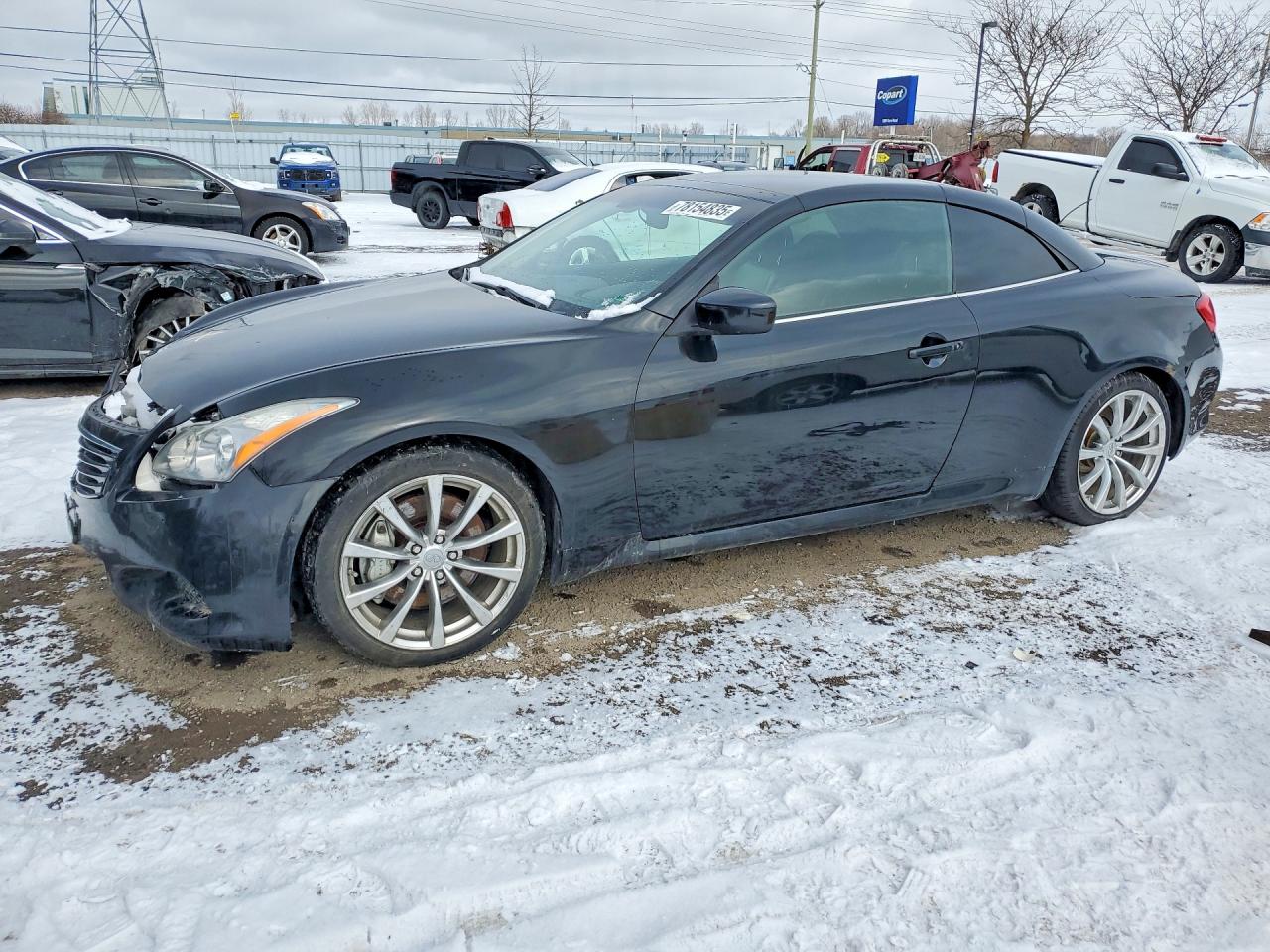 2010 Infiniti G37 Base Black vin: JN1CV6FE2AM351428