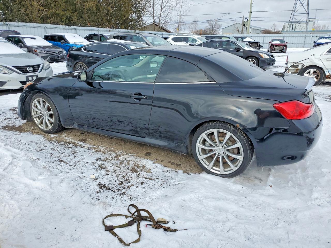 2010 Infiniti G37 Base Black vin: JN1CV6FE2AM351428