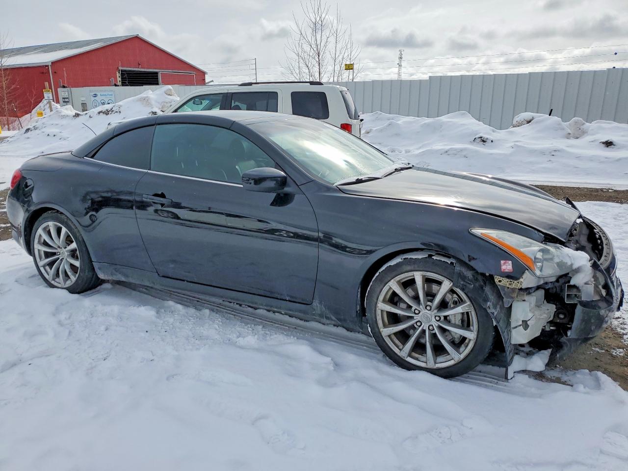 2010 Infiniti G37 Base Black vin: JN1CV6FE2AM351428