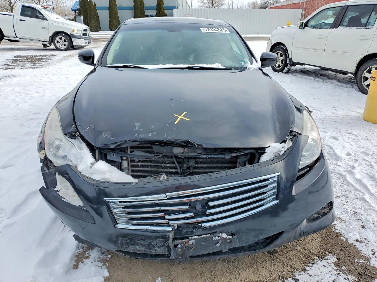 2010 Infiniti G37 Base Black vin: JN1CV6FE2AM351428
