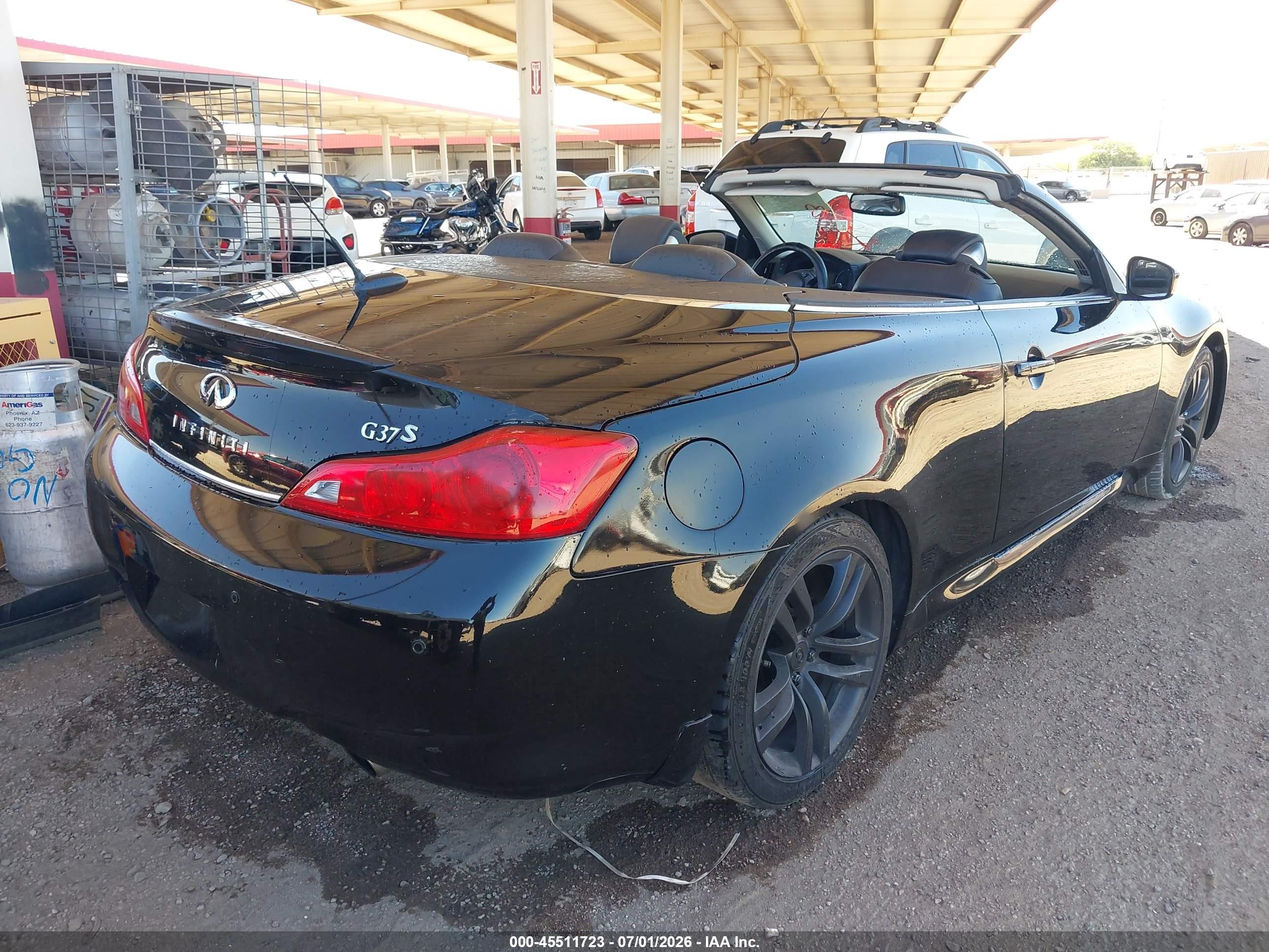 2010 Infiniti G37   Black vin: JN1CV6FE2AM351994