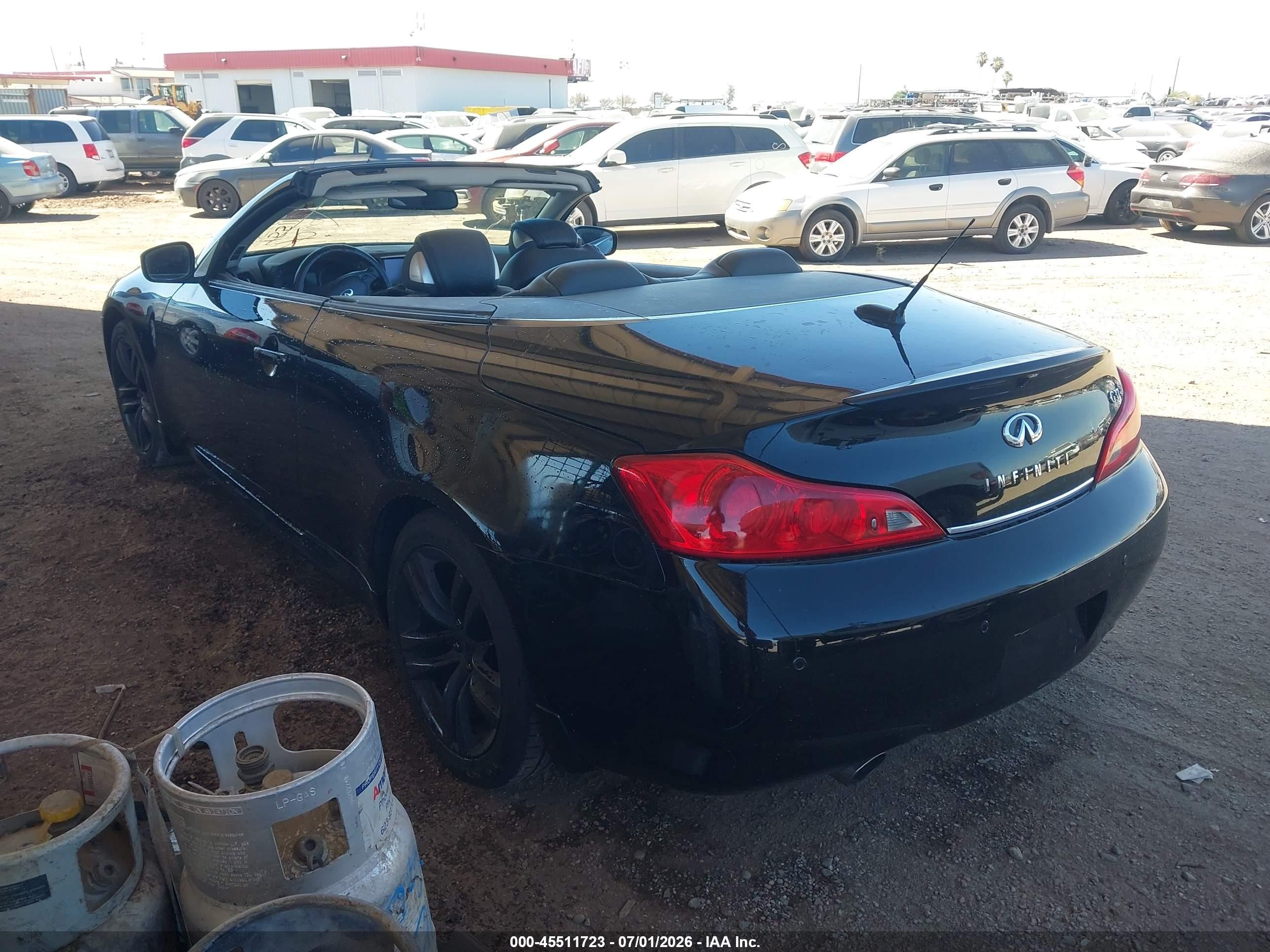 2010 Infiniti G37   Black vin: JN1CV6FE2AM351994