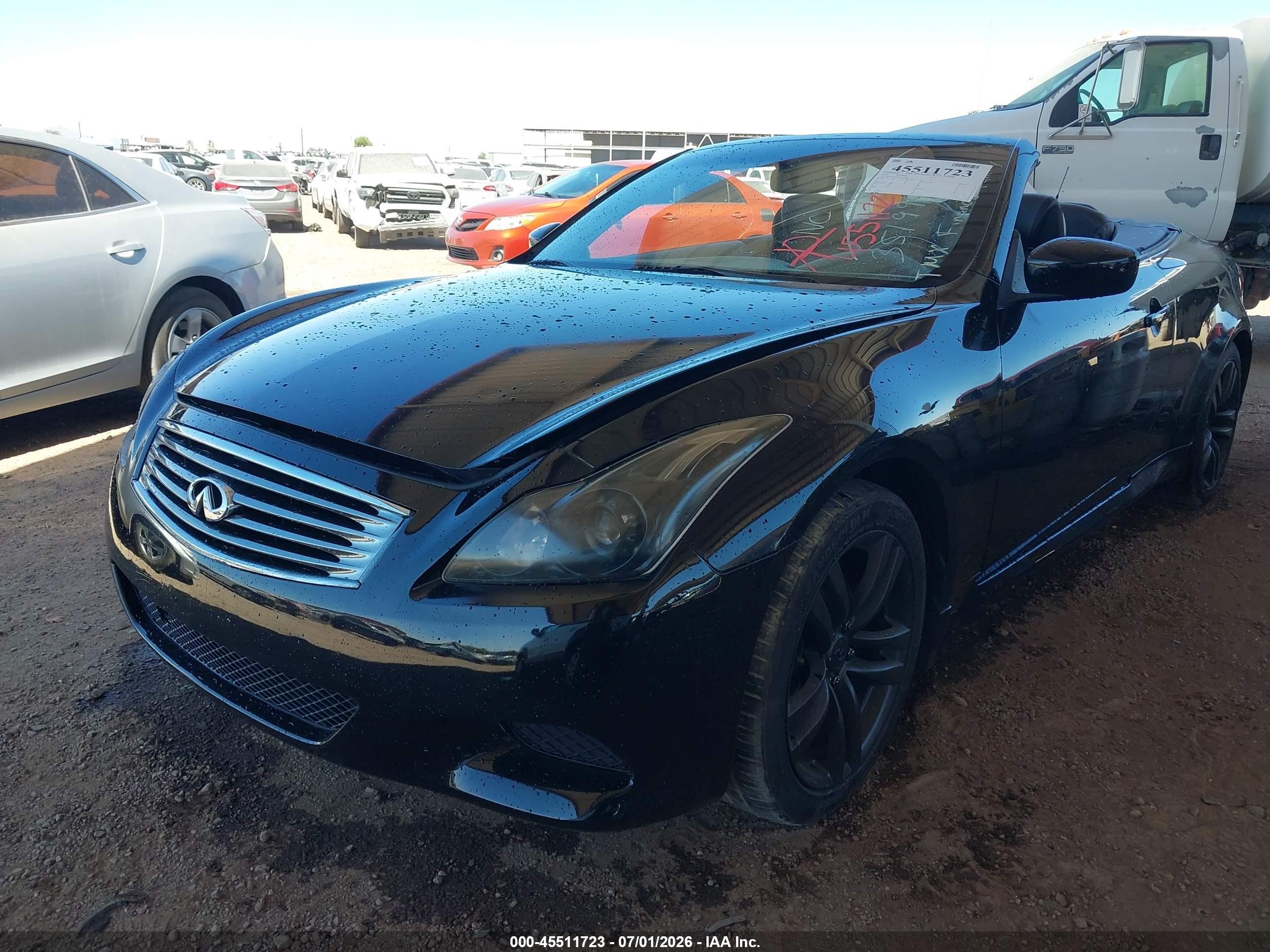 2010 Infiniti G37   Black vin: JN1CV6FE2AM351994