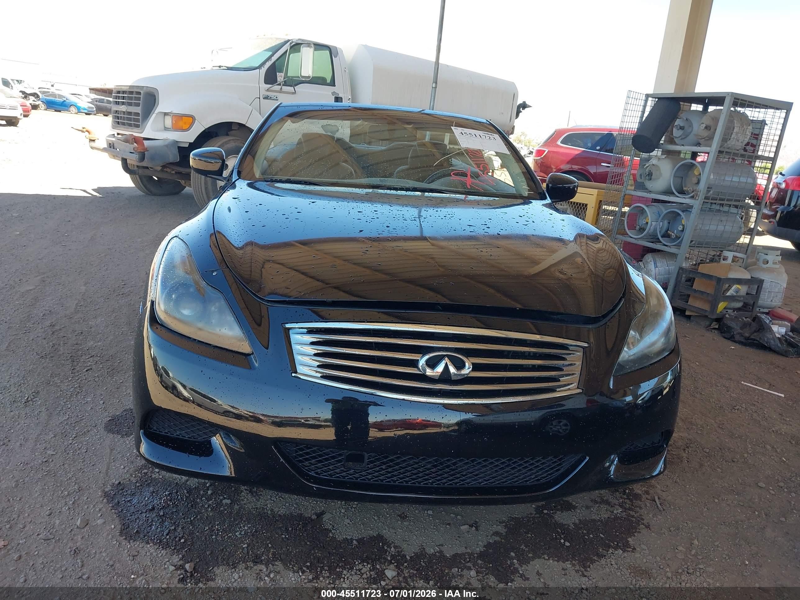 2010 Infiniti G37   Black vin: JN1CV6FE2AM351994