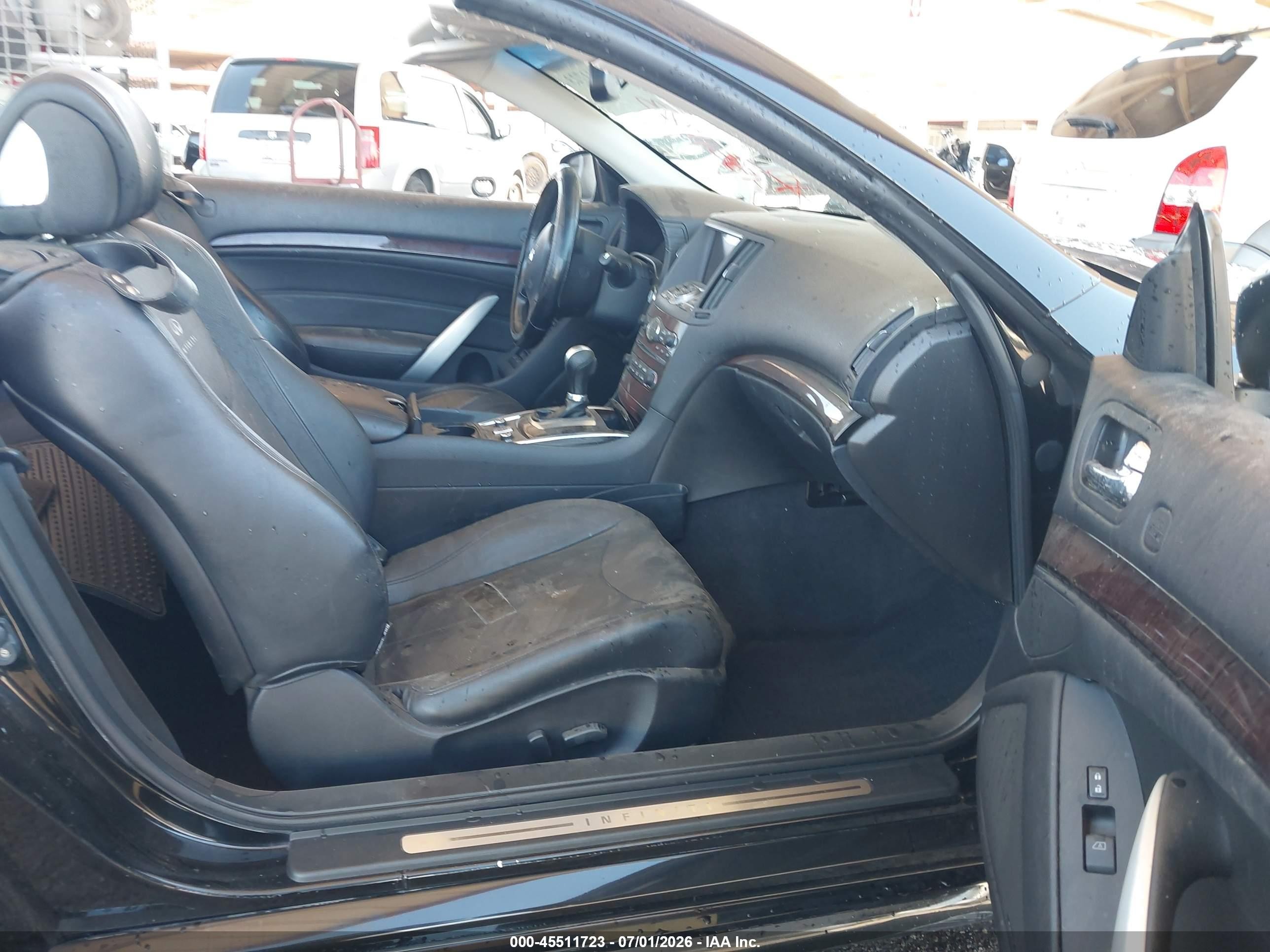 2010 Infiniti G37   Black vin: JN1CV6FE2AM351994