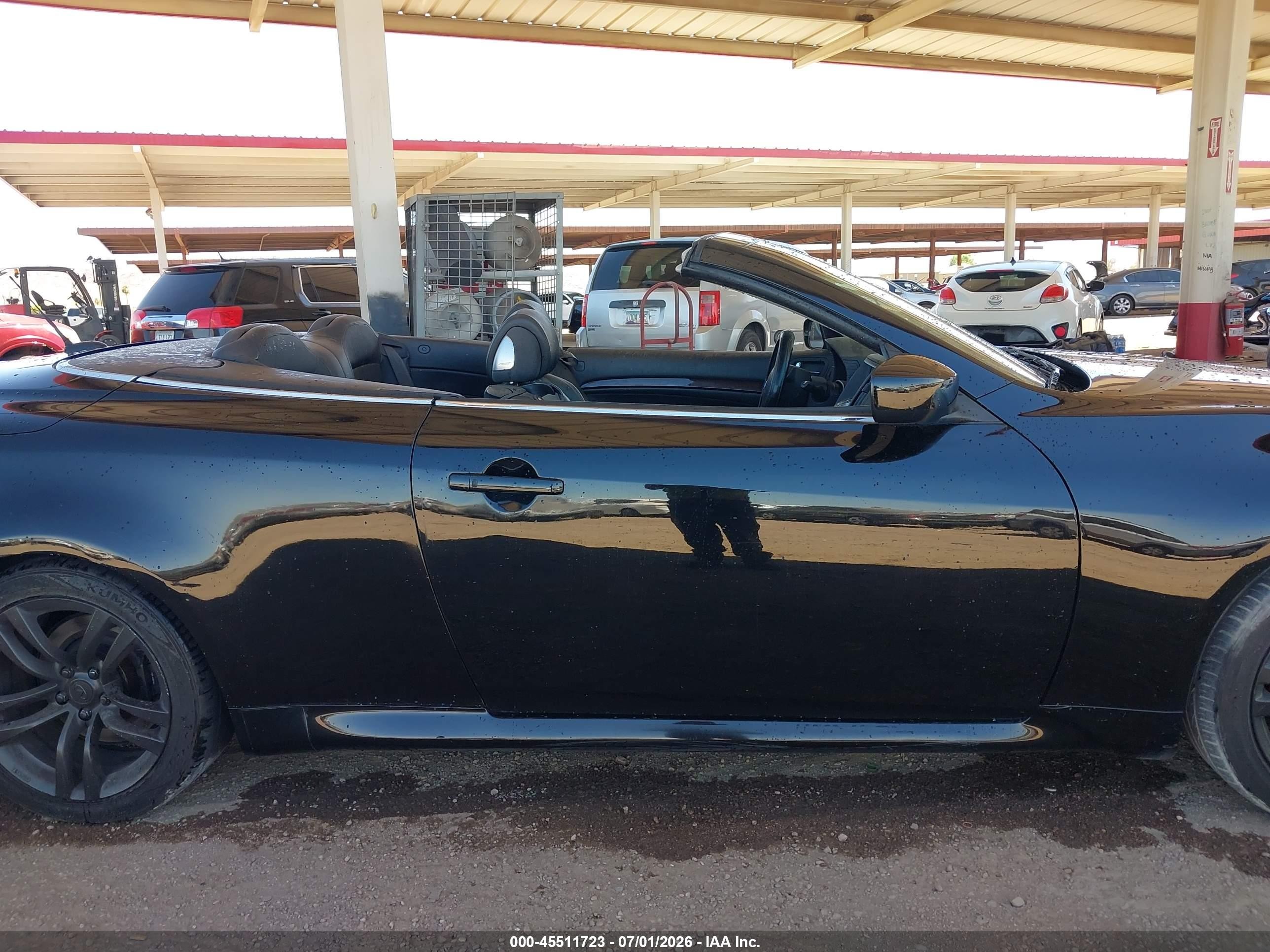 2010 Infiniti G37   Black vin: JN1CV6FE2AM351994