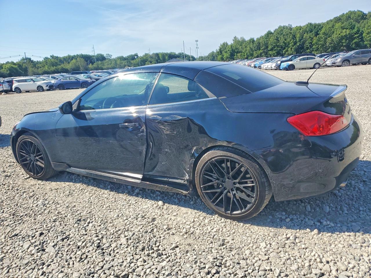 2010 Infiniti G37 Convertible Base Black vin: JN1CV6FE2AM353034
