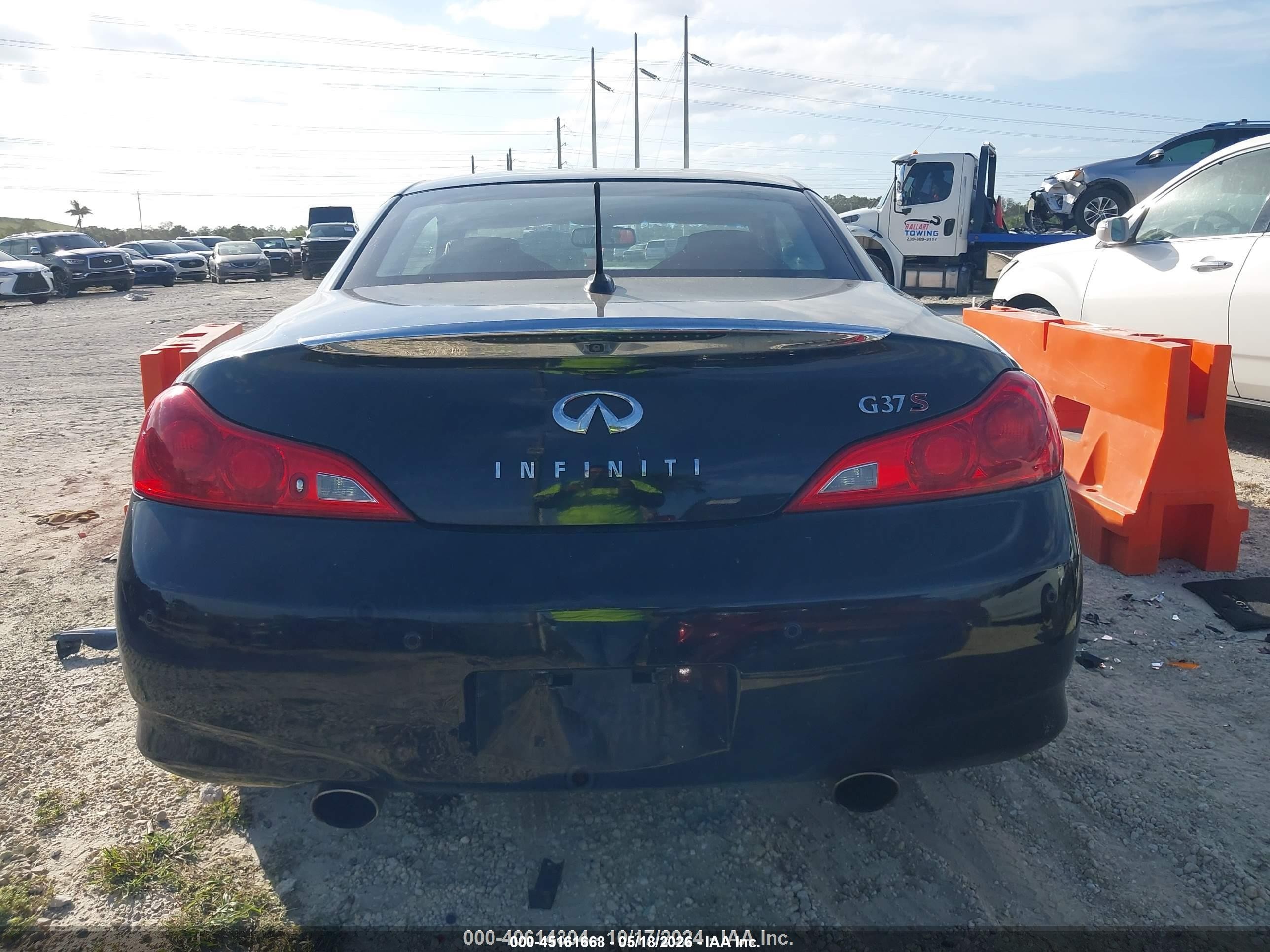 2011 Infiniti G37 Limited Edition Black vin: JN1CV6FE2BM950119