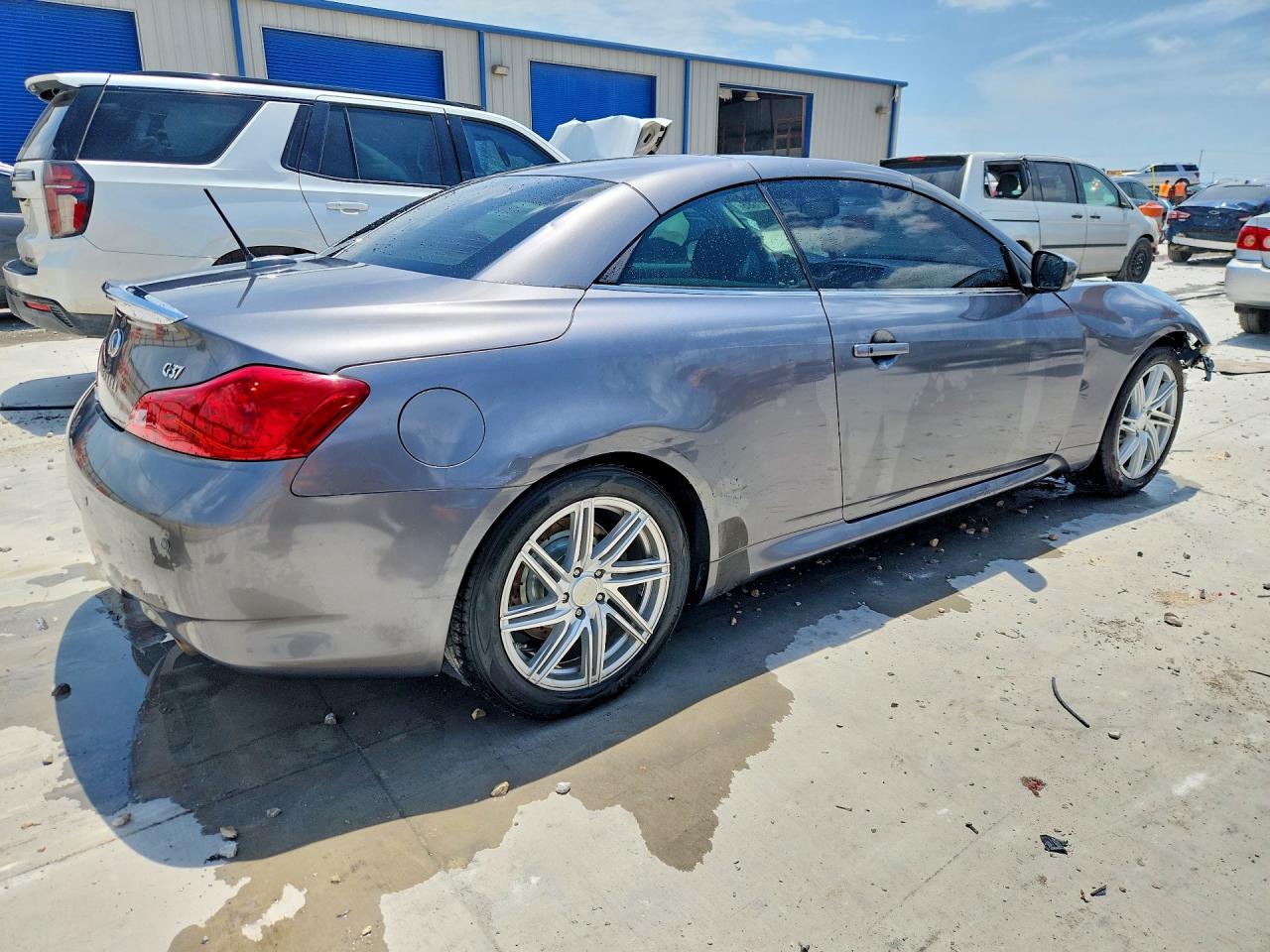 2012 Infiniti G37 Base Gray vin: JN1CV6FE2CM200639