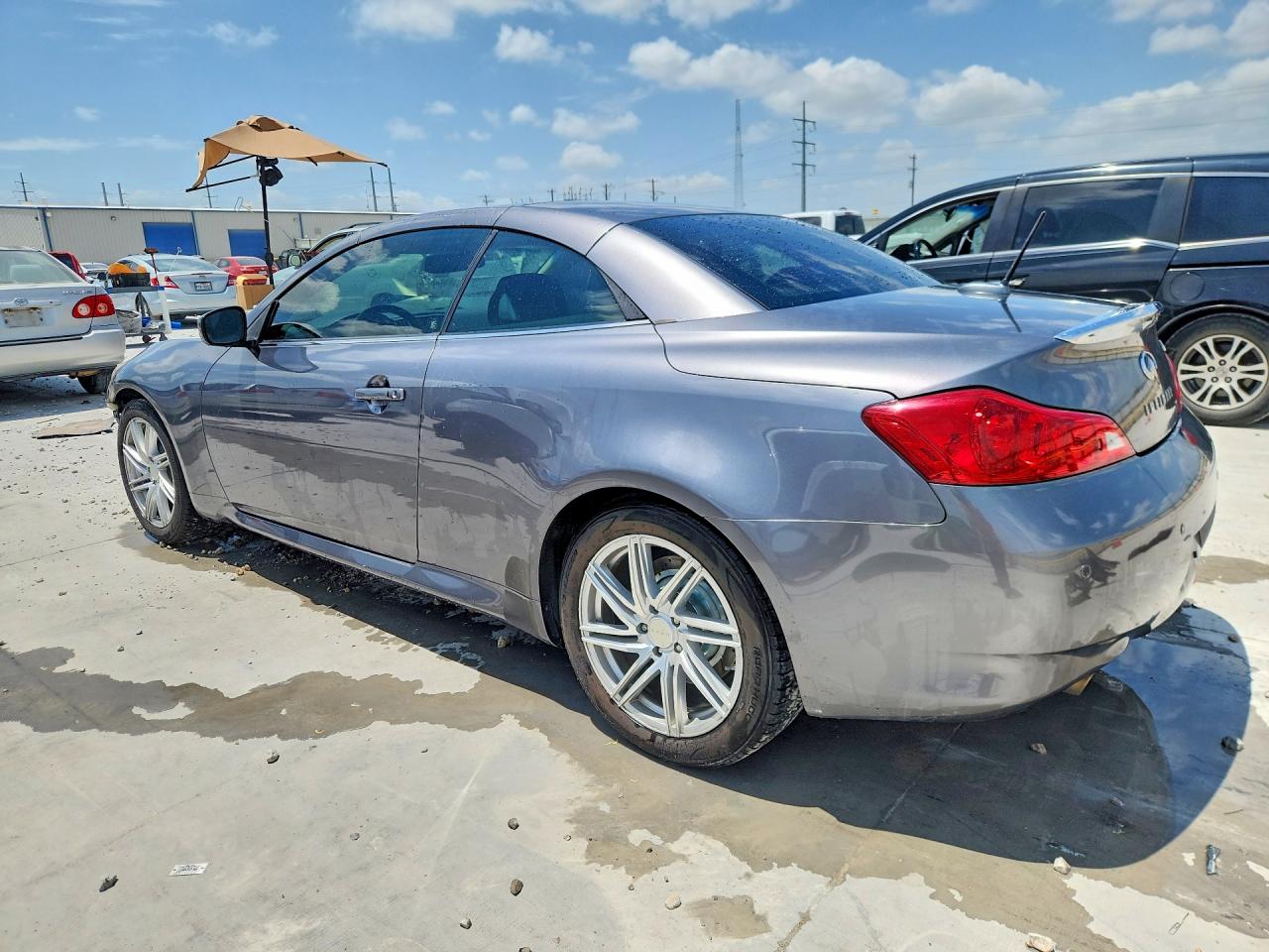 2012 Infiniti G37 Base Gray vin: JN1CV6FE2CM200639