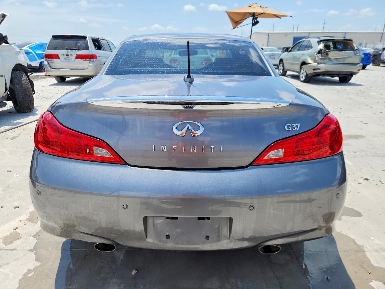 2012 Infiniti G37 Base Gray vin: JN1CV6FE2CM200639