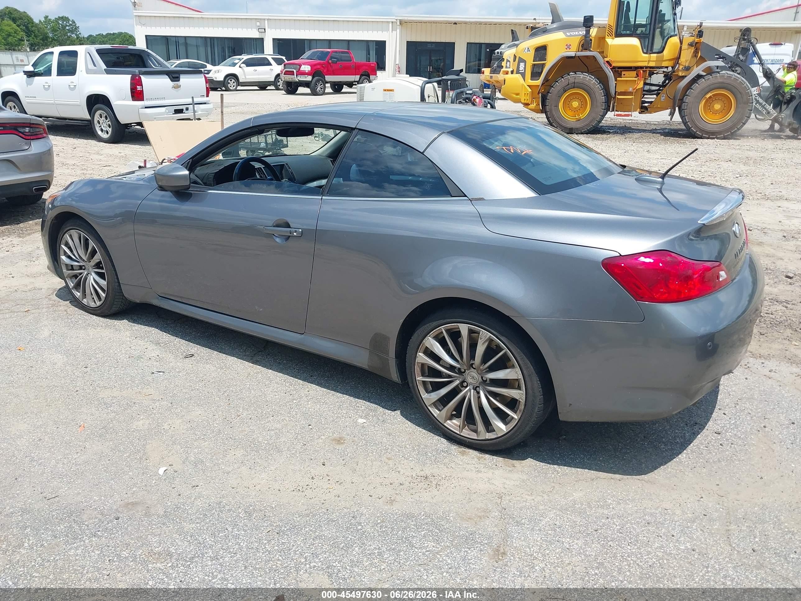 2012 Infiniti G37   Gray vin: JN1CV6FE2CM202956