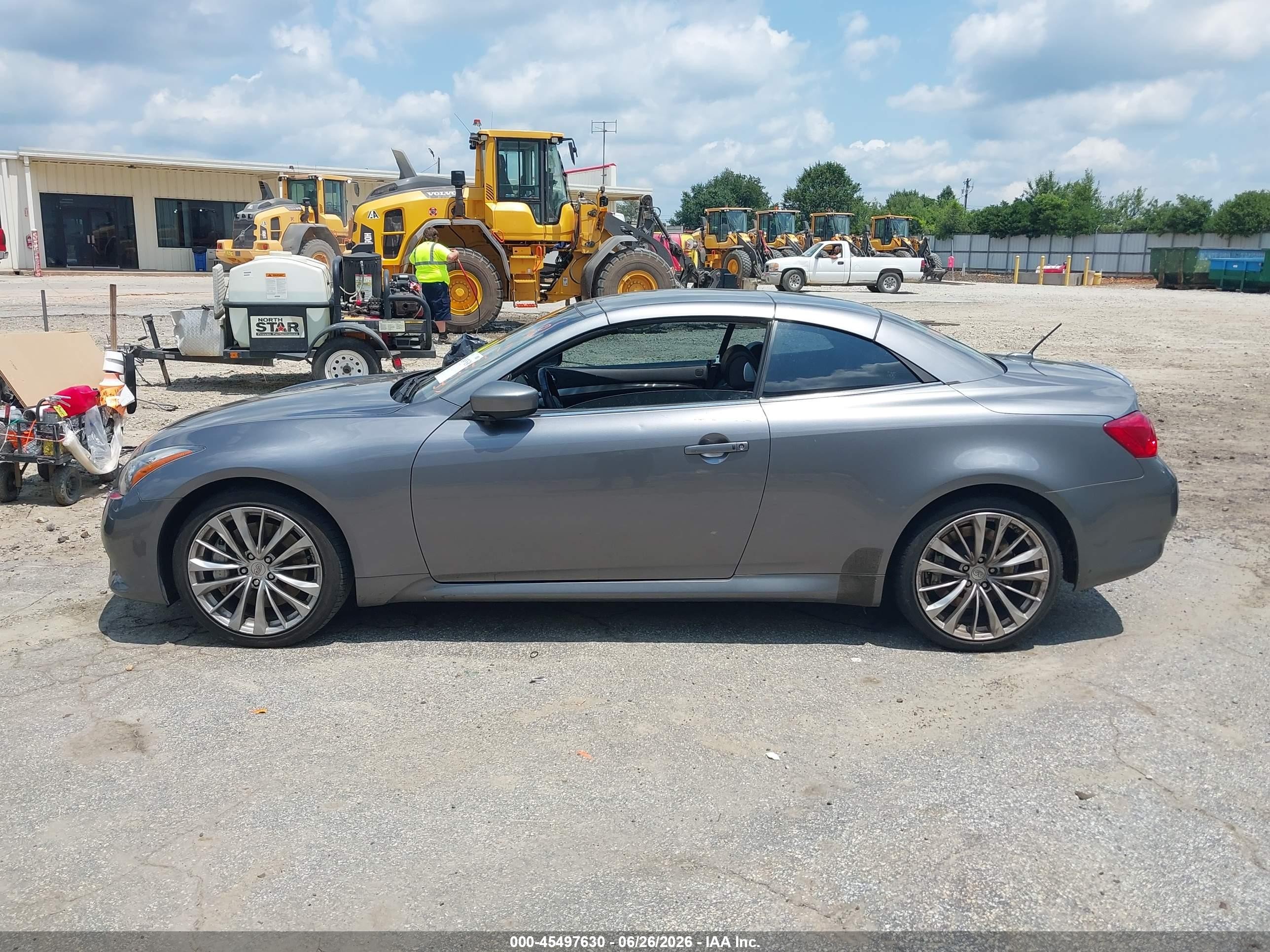 2012 Infiniti G37   Gray vin: JN1CV6FE2CM202956