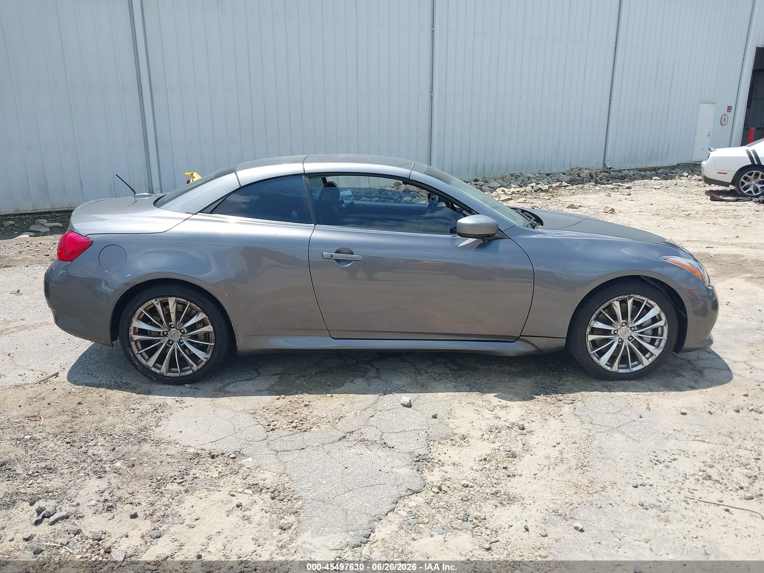 2012 Infiniti G37   Gray vin: JN1CV6FE2CM202956