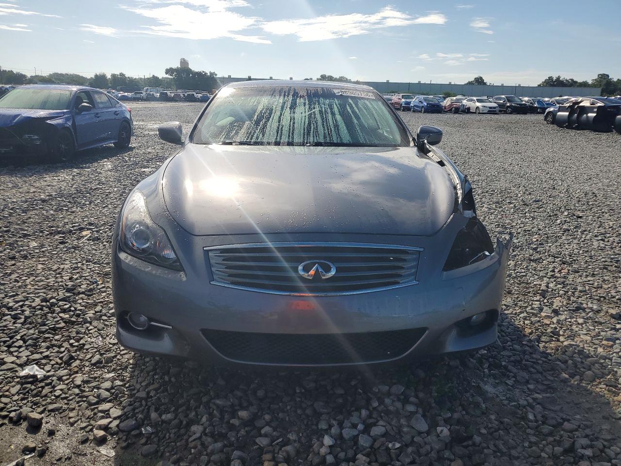 2014 Infiniti Q60 Convertible Base Gray vin: JN1CV6FE2EM901278