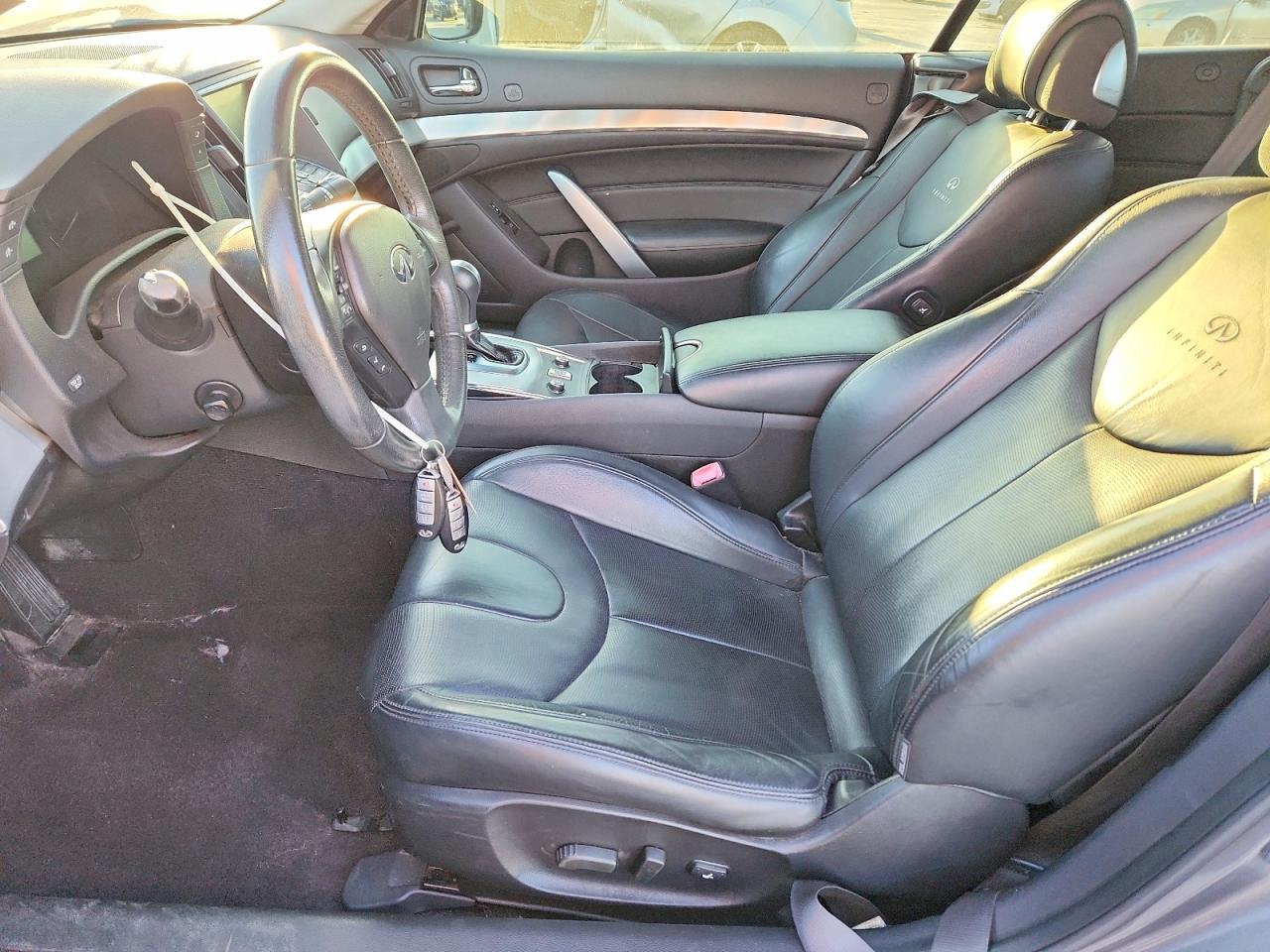 2014 Infiniti Q60 Convertible Base Gray vin: JN1CV6FE2EM901703
