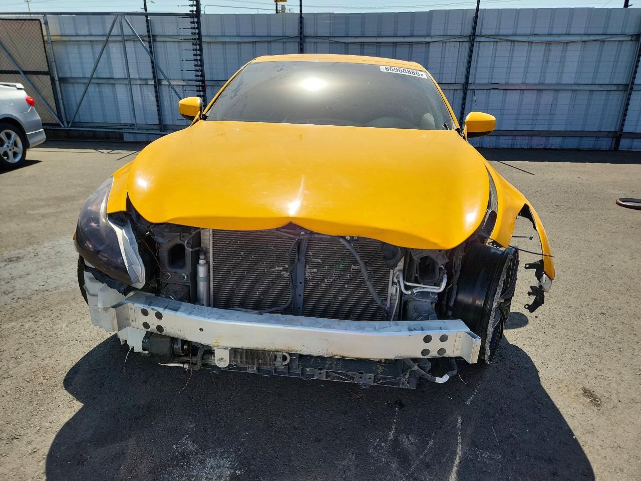 2011 Infiniti G37 Convertible Base Желтый vin: JN1CV6FE3BM952946