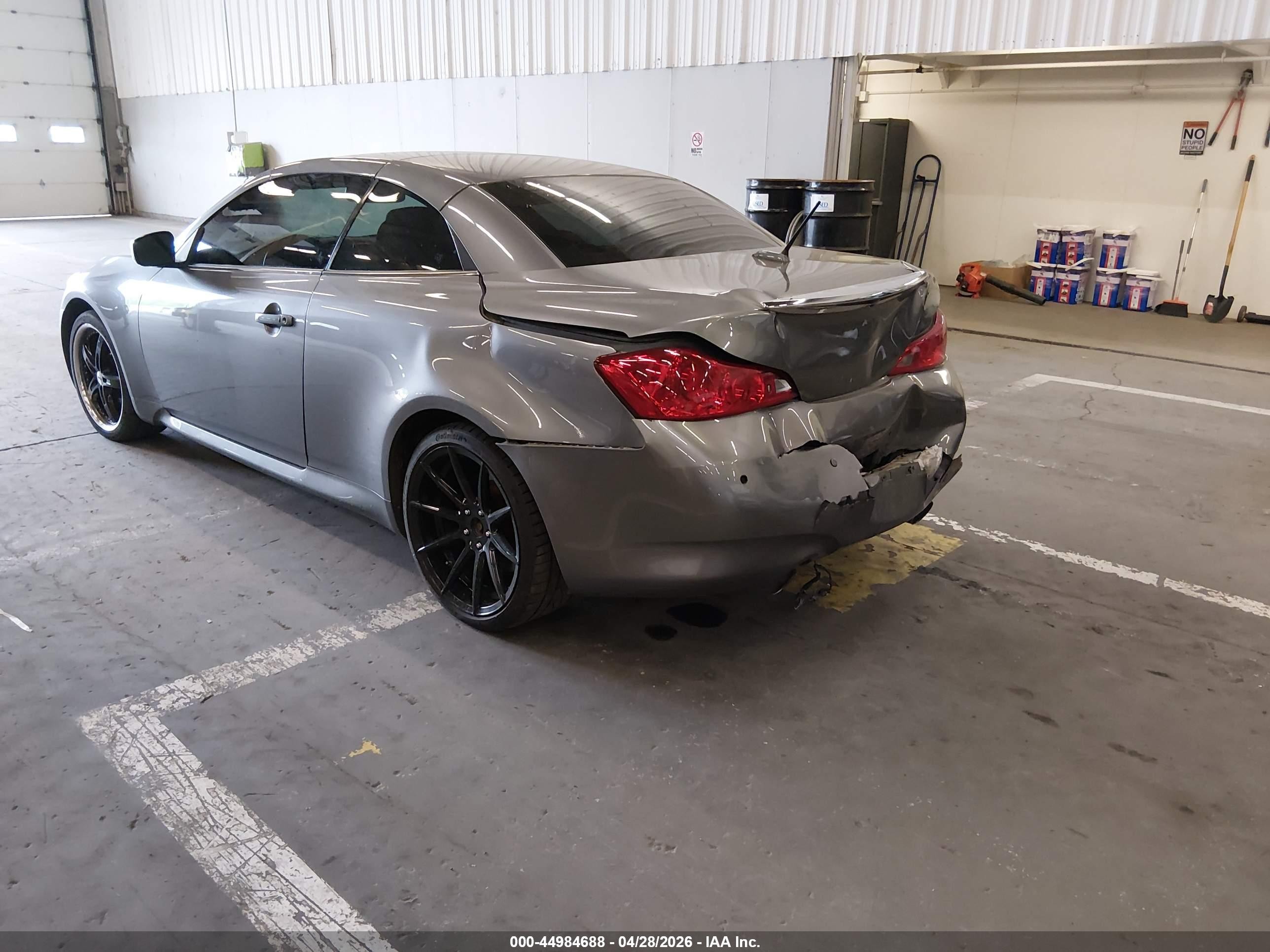2010 Infiniti G37 Gray vin: JN1CV6FE4AM350040