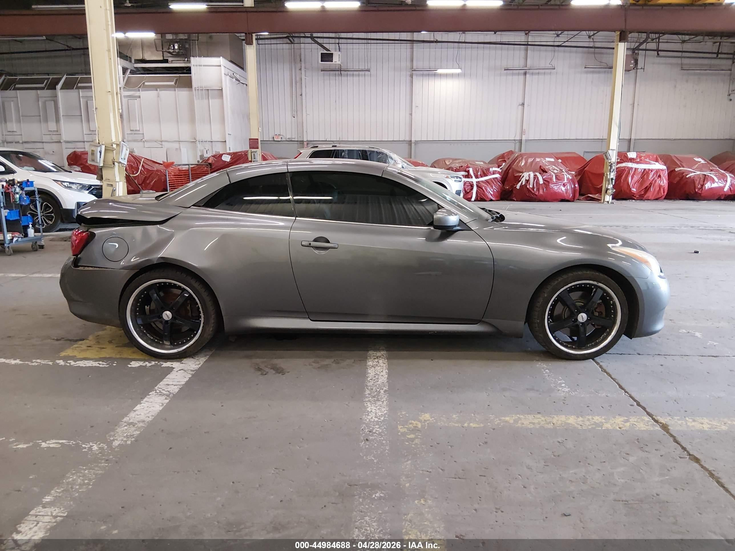 2010 Infiniti G37 Gray vin: JN1CV6FE4AM350040