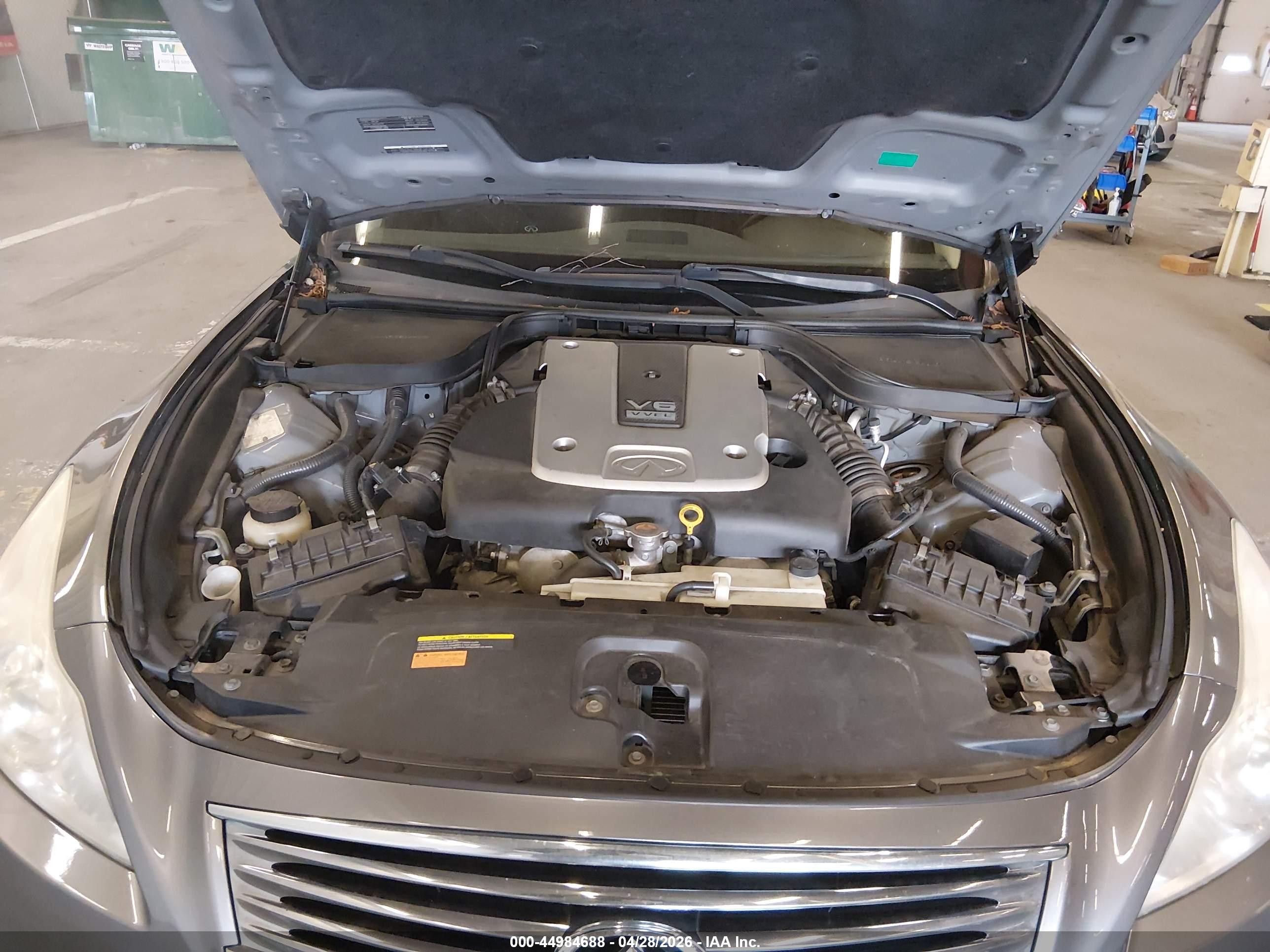 2010 Infiniti G37 Gray vin: JN1CV6FE4AM350040