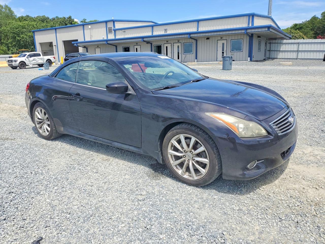 2011 Infiniti G37 Convertible Base Black vin: JN1CV6FE4BM952423