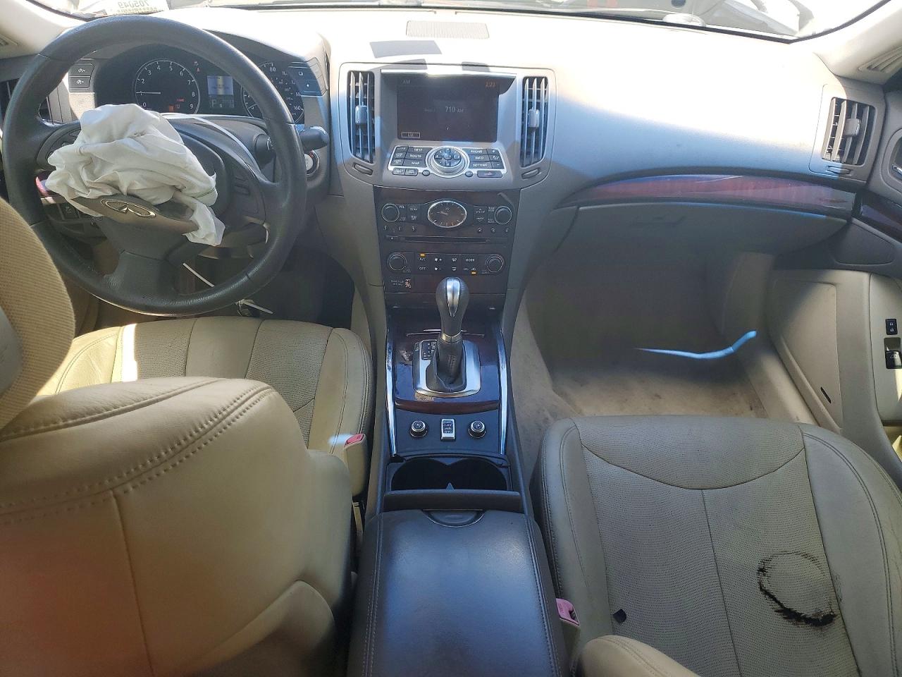 2012 Infiniti G37 Convertible Base White vin: JN1CV6FE4CM200545
