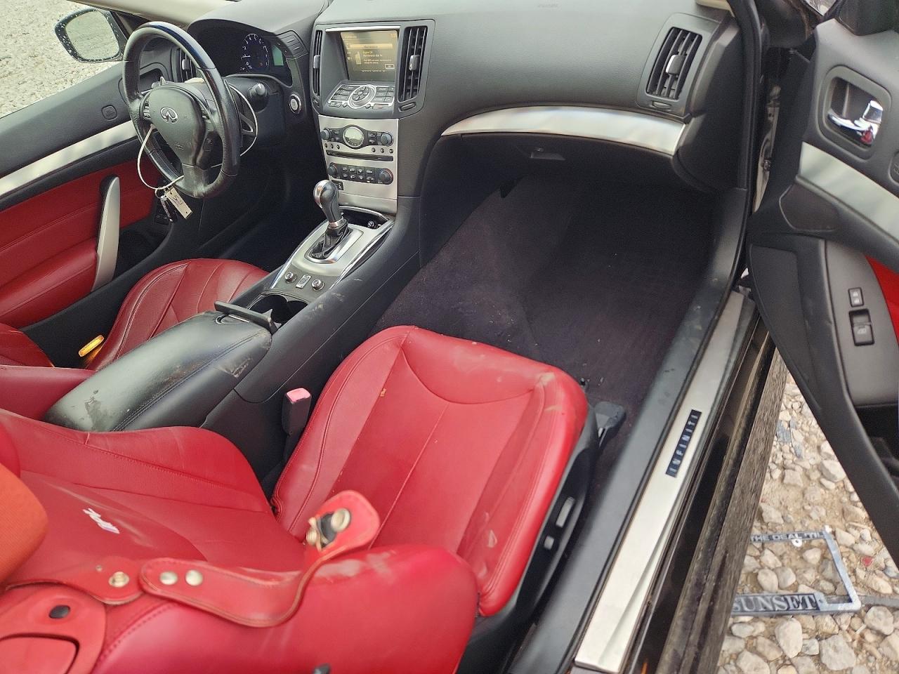 2013 Infiniti G37 Convertible Base Черный vin: JN1CV6FE4DM230114