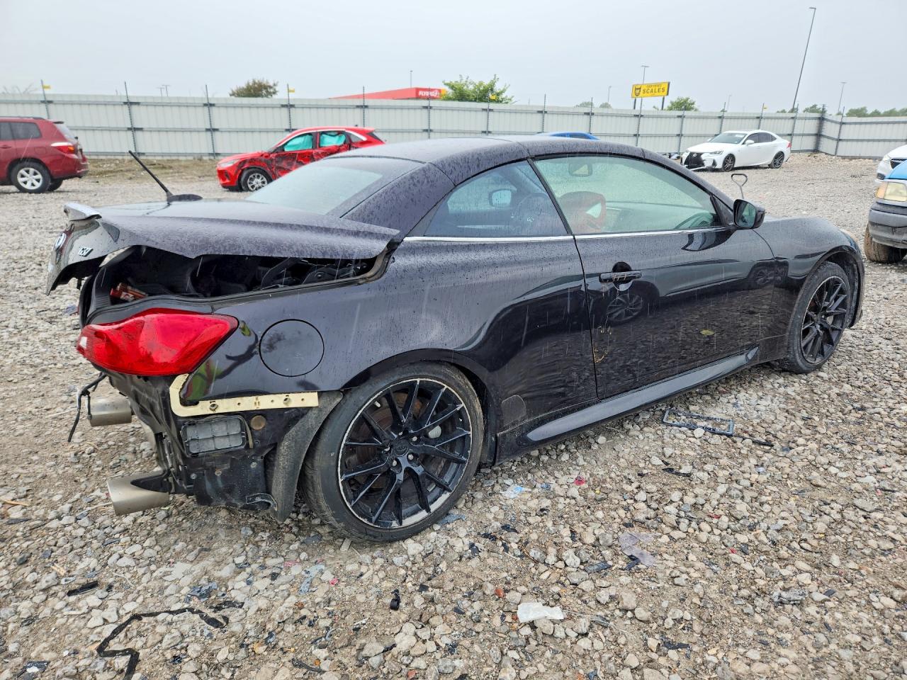 2013 Infiniti G37 Convertible Base Черный vin: JN1CV6FE4DM230114