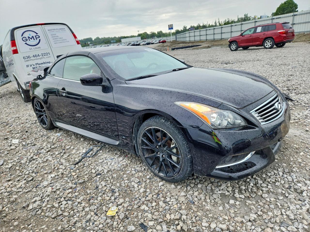 2013 Infiniti G37 Convertible Base Черный vin: JN1CV6FE4DM230114