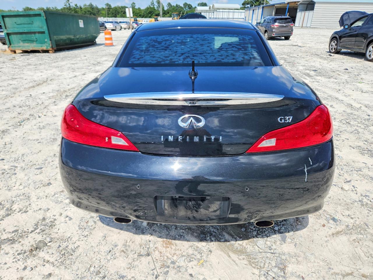 2013 Infiniti G37 Convertible Base Black vin: JN1CV6FE4DM770028