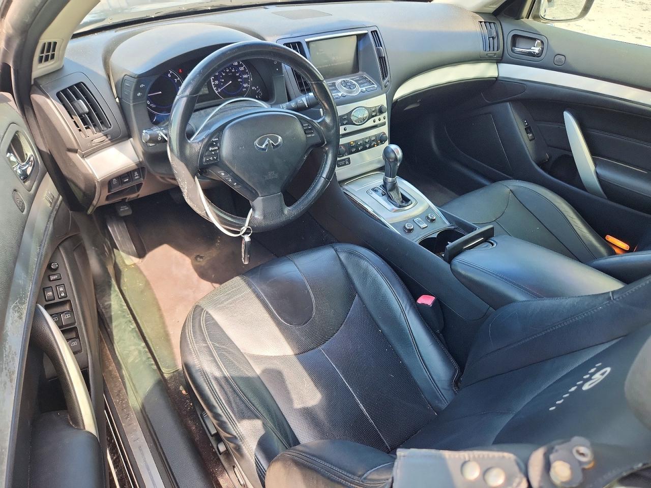 2013 Infiniti G37 Convertible Base Black vin: JN1CV6FE4DM770028
