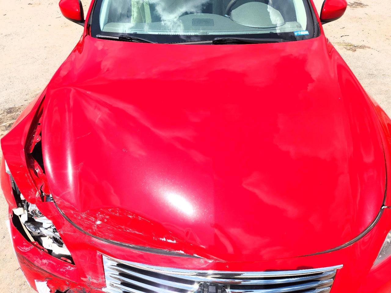 2013 Infiniti G37 Convertible Base Red vin: JN1CV6FE4DM770126