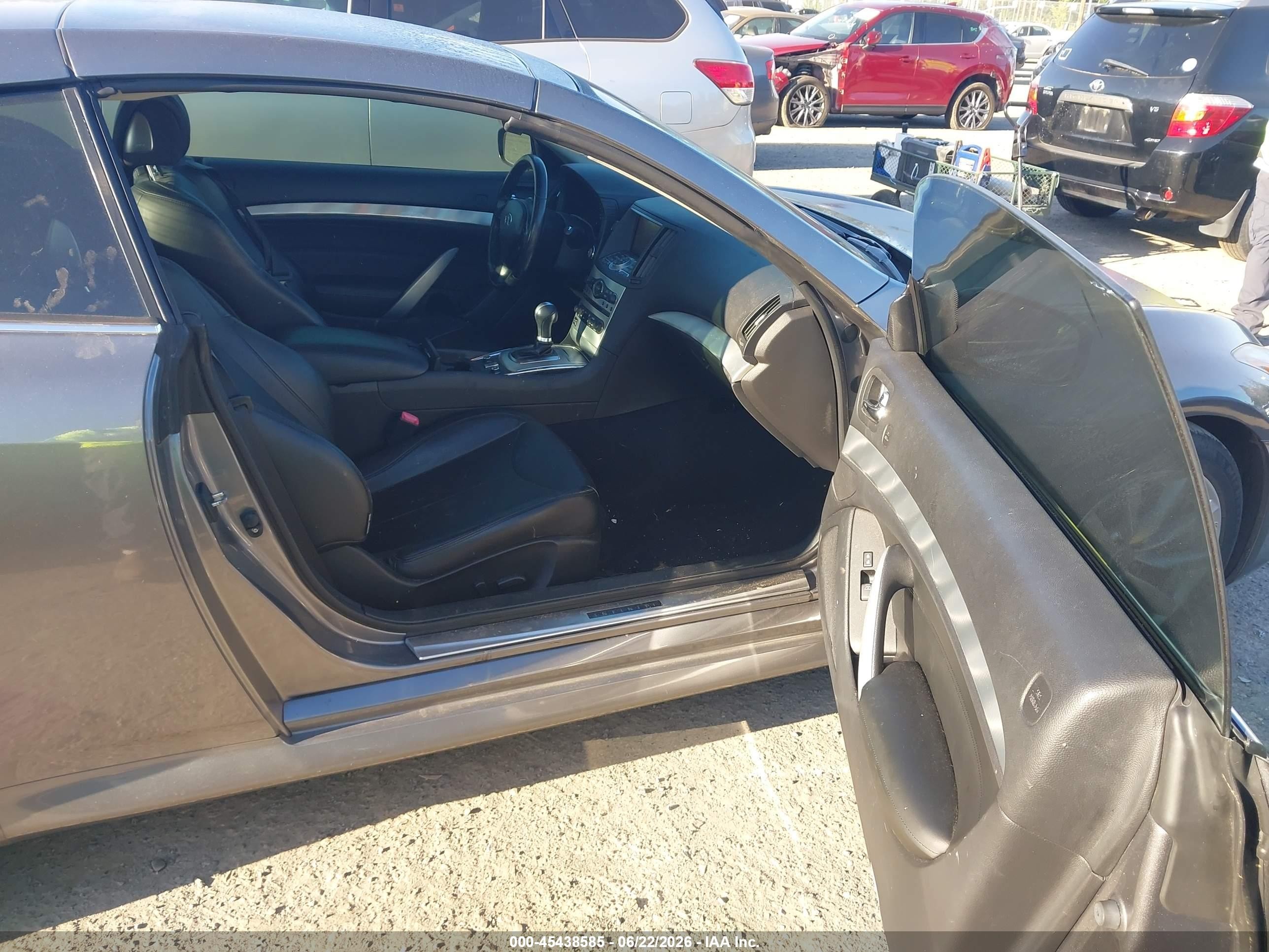 2013 Infiniti G37   Gray vin: JN1CV6FE4DM772135
