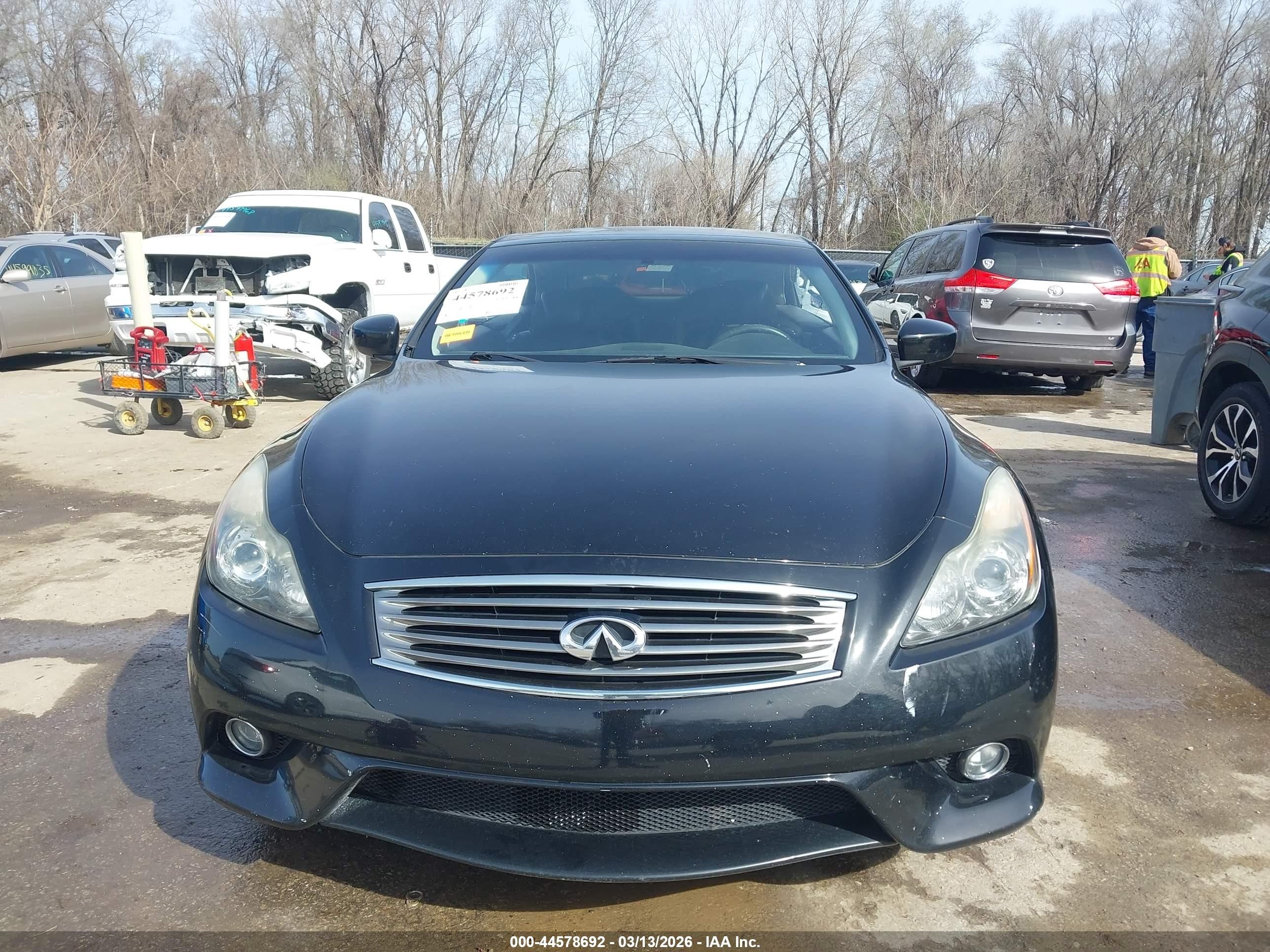 2014 Infiniti Q60   Black vin: JN1CV6FE4EM901248