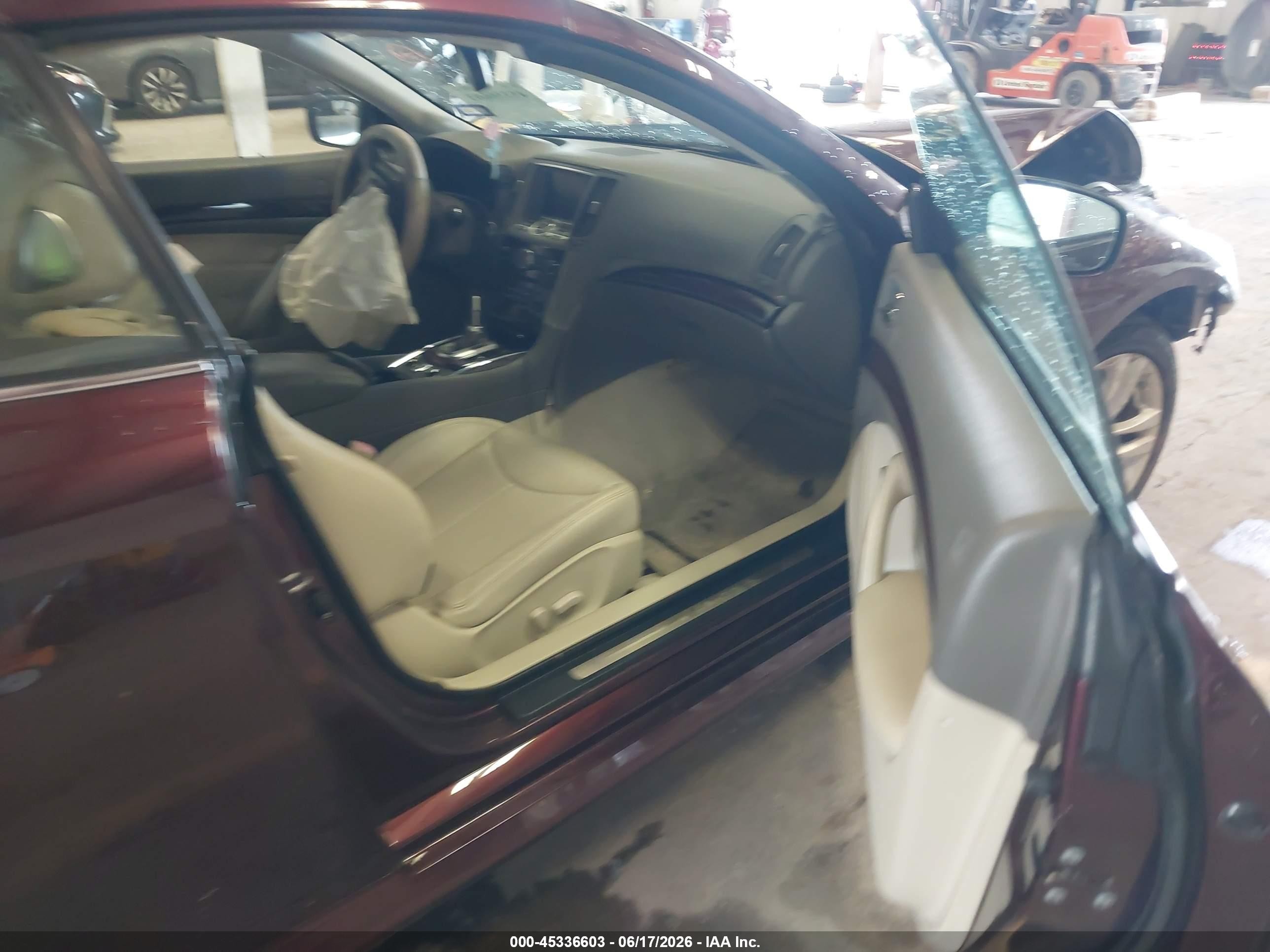 2010 Infiniti G37   Burgundy vin: JN1CV6FE5AM351309