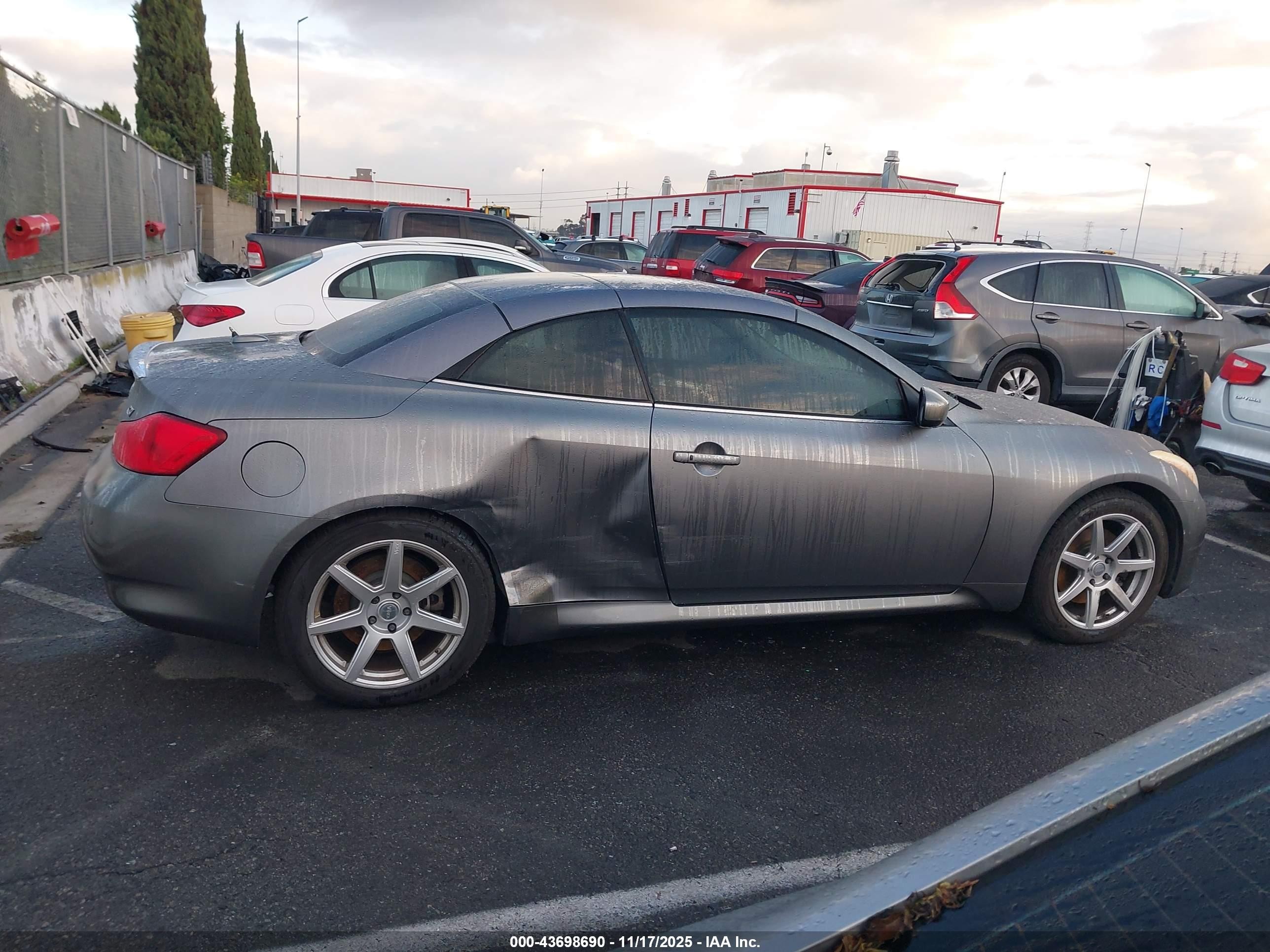 2010 Infiniti G37 Gray vin: JN1CV6FE5AM352203