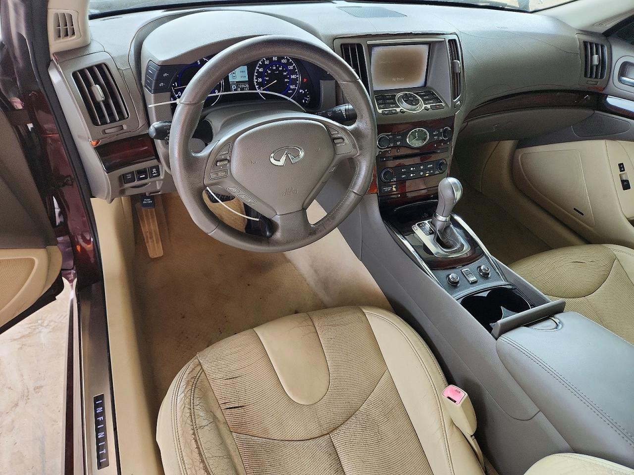 2010 Infiniti G37 Convertible Base Burgundy vin: JN1CV6FE5AM352511