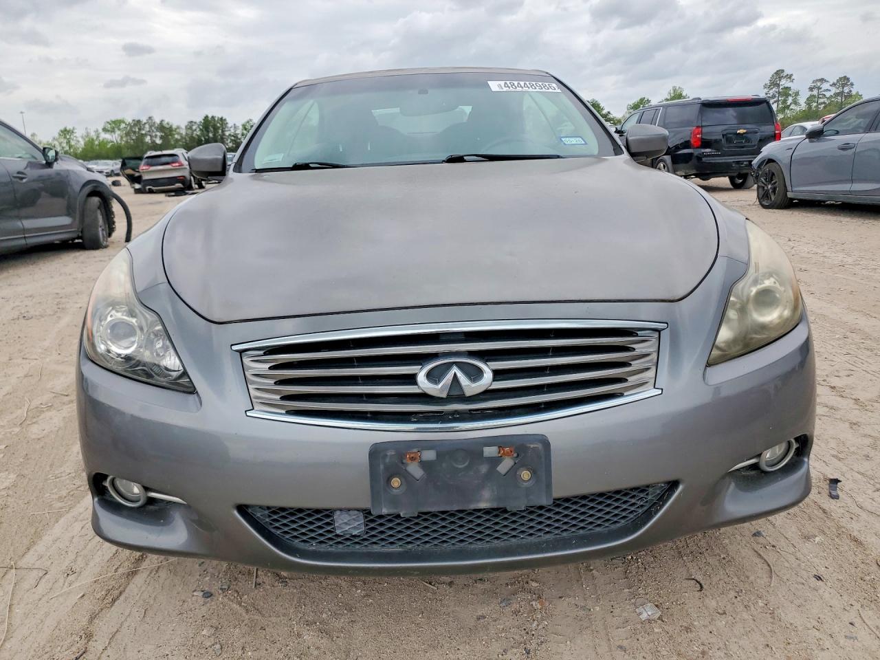 2012 Infiniti G37 Convertible Base Серый vin: JN1CV6FE5CM201784