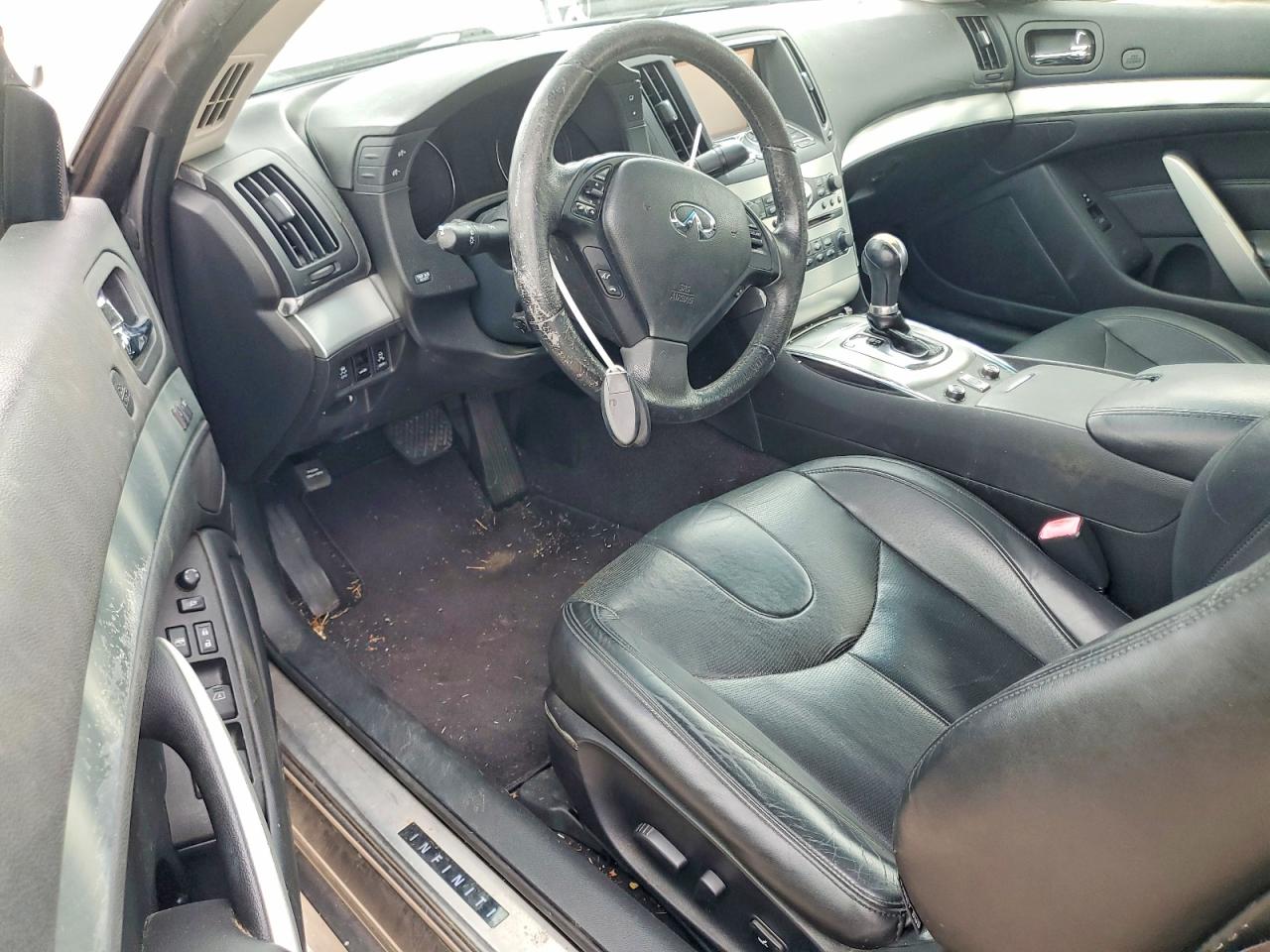 2012 Infiniti G37 Convertible Base Серый vin: JN1CV6FE5CM201784