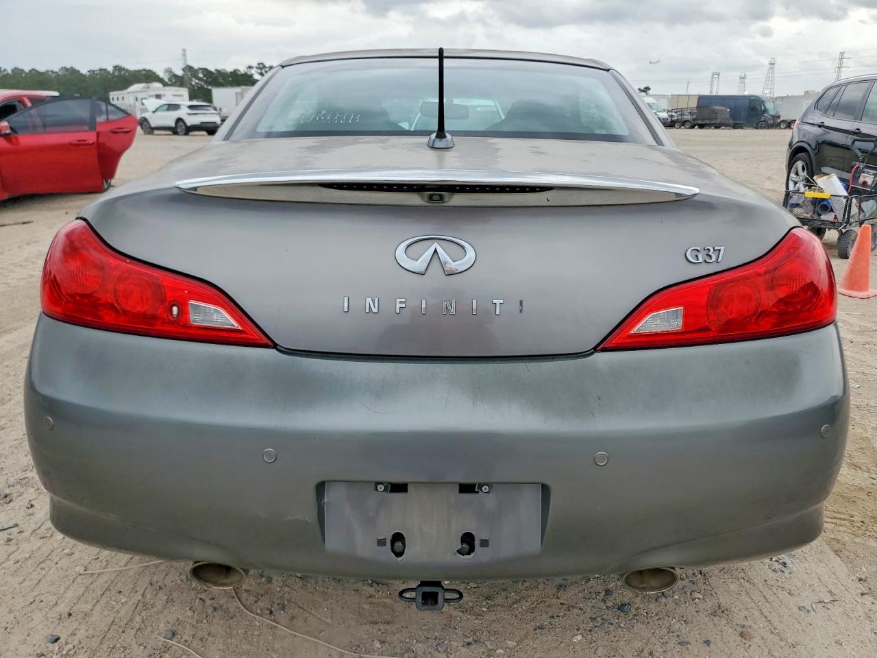 2012 Infiniti G37 Convertible Base Серый vin: JN1CV6FE5CM201784