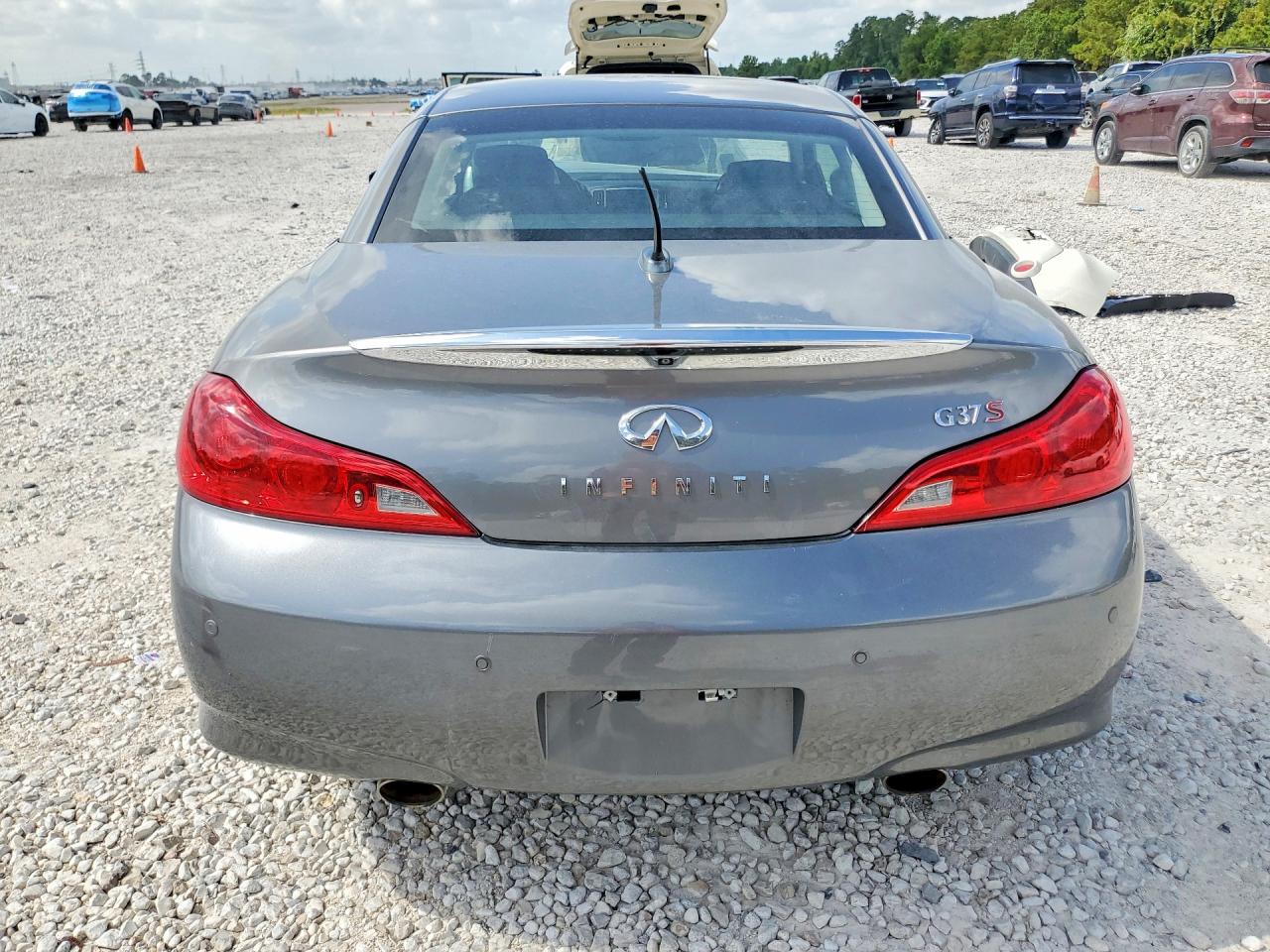 2012 Infiniti G37 Convertible Base Gray vin: JN1CV6FE5CM203387