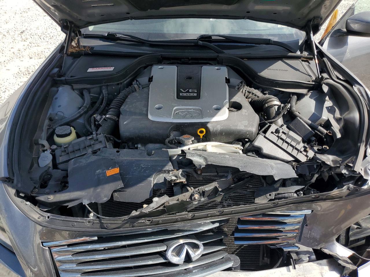 2012 Infiniti G37 Convertible Base Gray vin: JN1CV6FE5CM203387