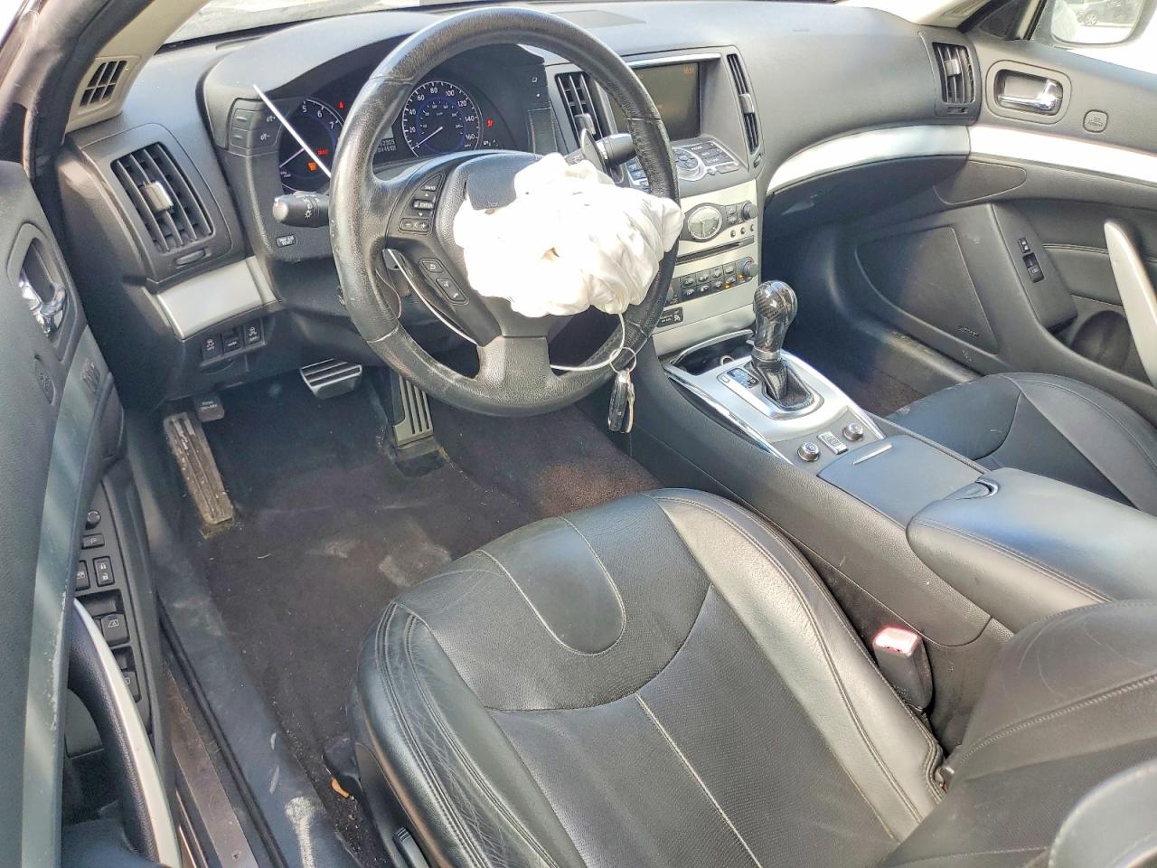 2012 Infiniti G37 Convertible Base Gray vin: JN1CV6FE5CM203387