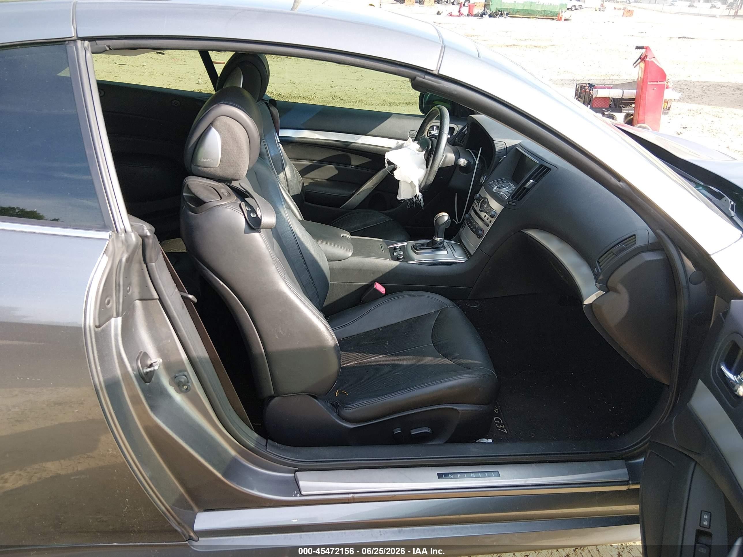 2013 Infiniti G37   Gray vin: JN1CV6FE5DM770796