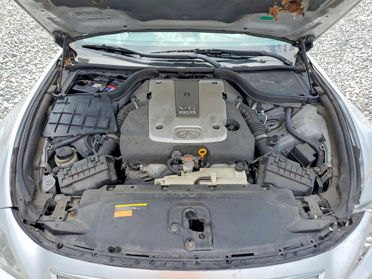 2013 Infiniti G37 Convertible Base Silver vin: JN1CV6FE5DM772645